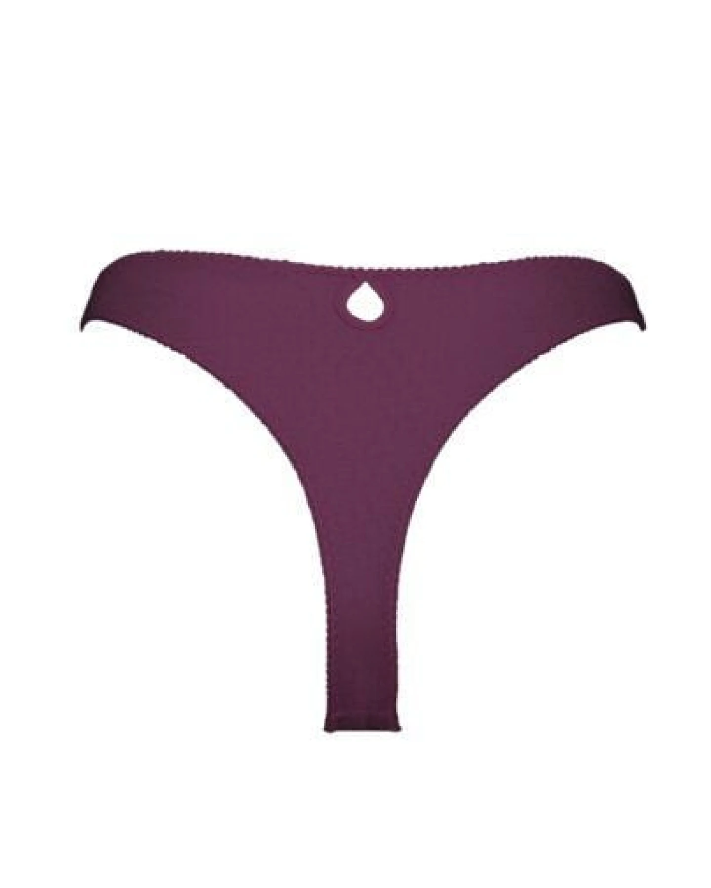 Nénés Zeitloser Tanga – Pflaume – Ansicht 4