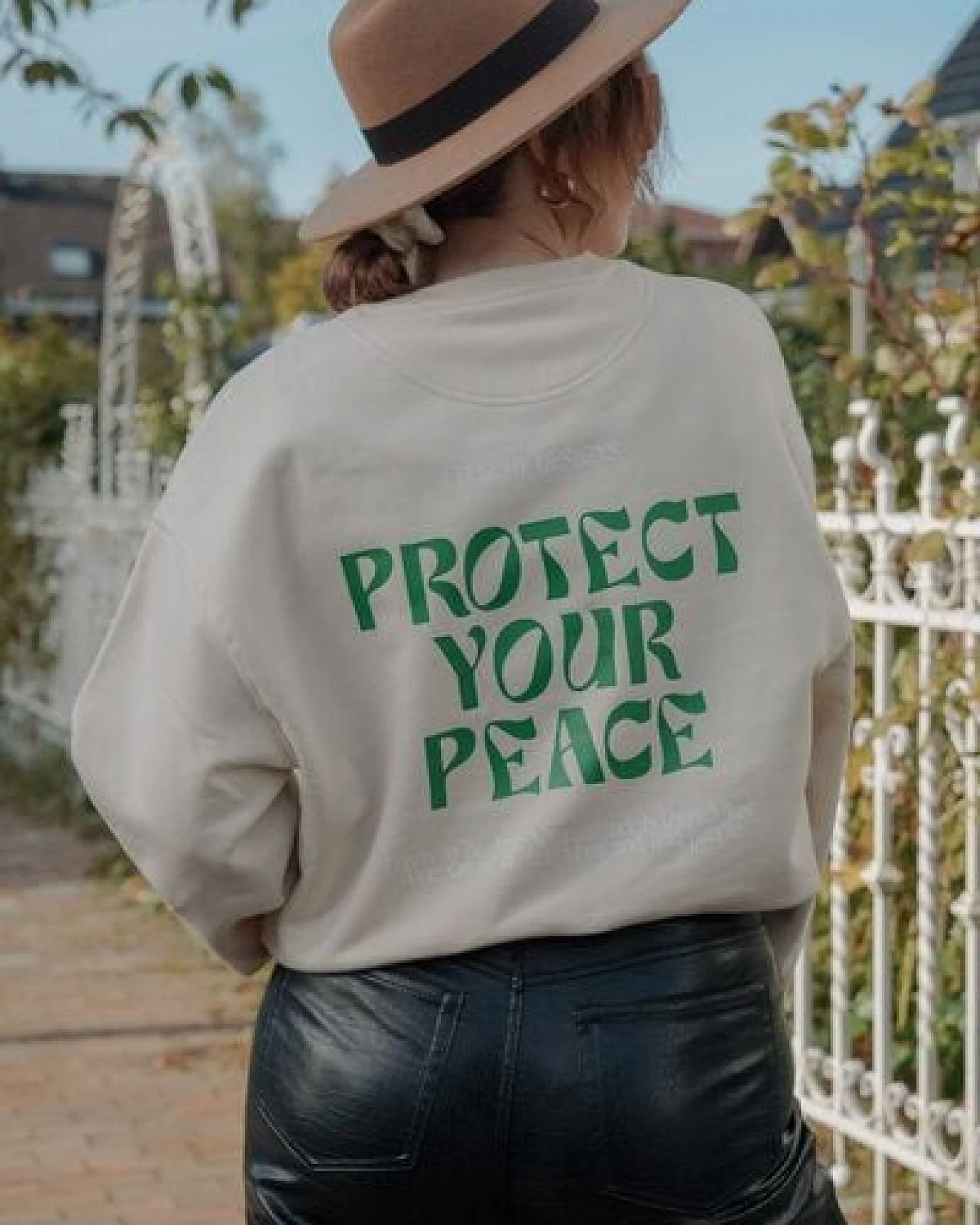 LITSCHI DESIGNS PEACE SWEATER – Ansicht 4