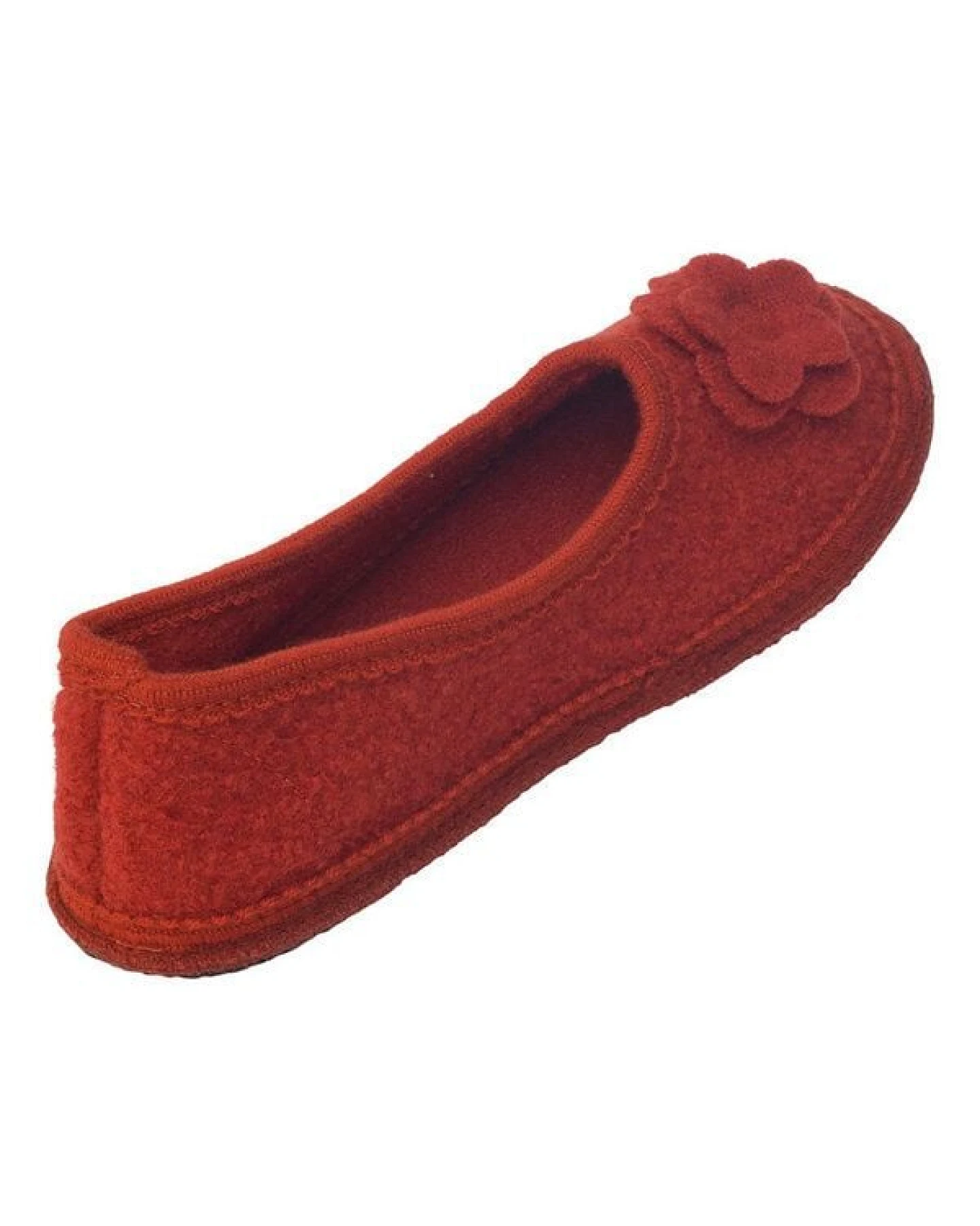 Bacinas Warme Ballerina Hausschuhe Damen Schurwolle Wollwalk Filzsohle – Ansicht 3