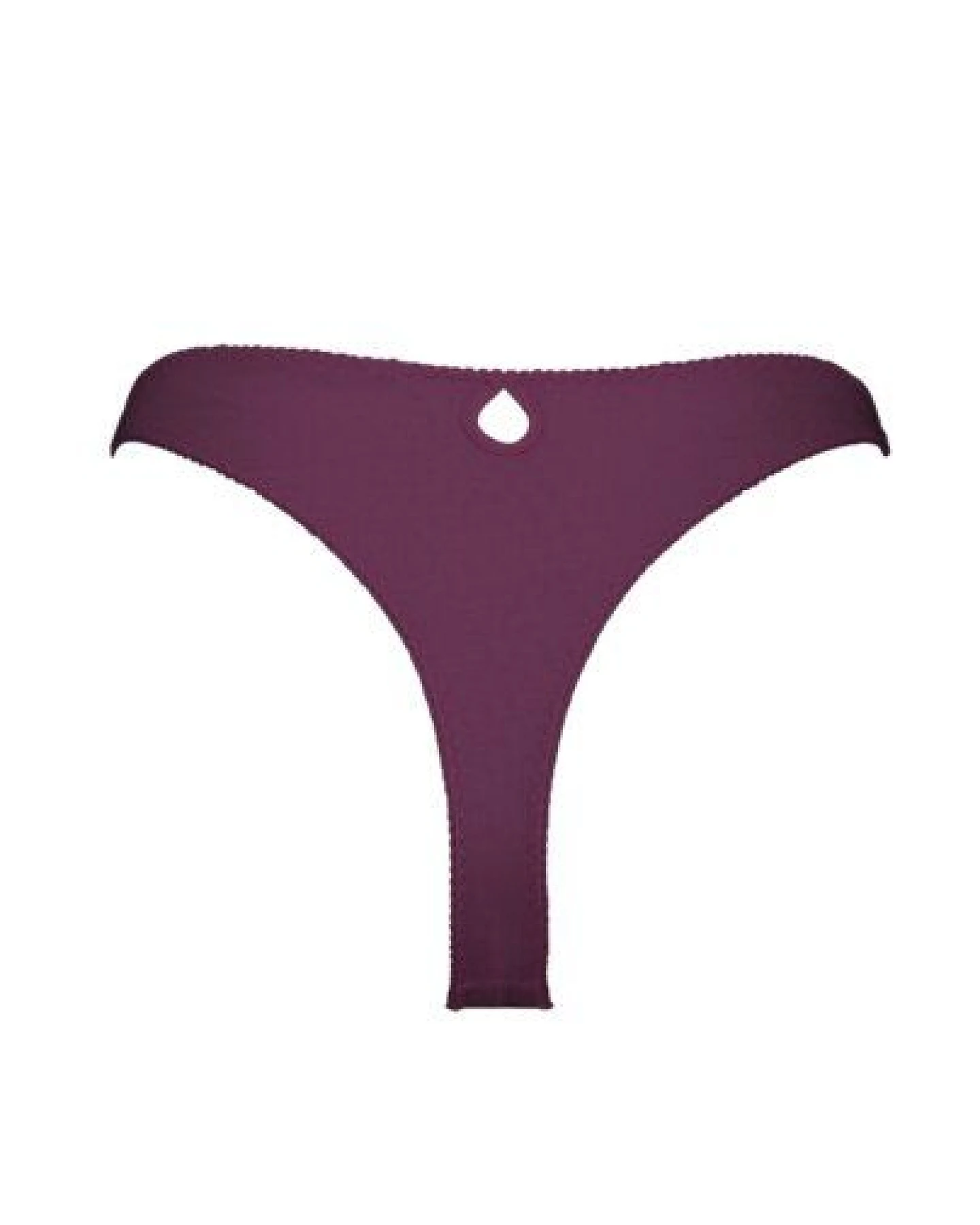 Nénés Zeitloser Tanga – Pflaume – Ansicht 4