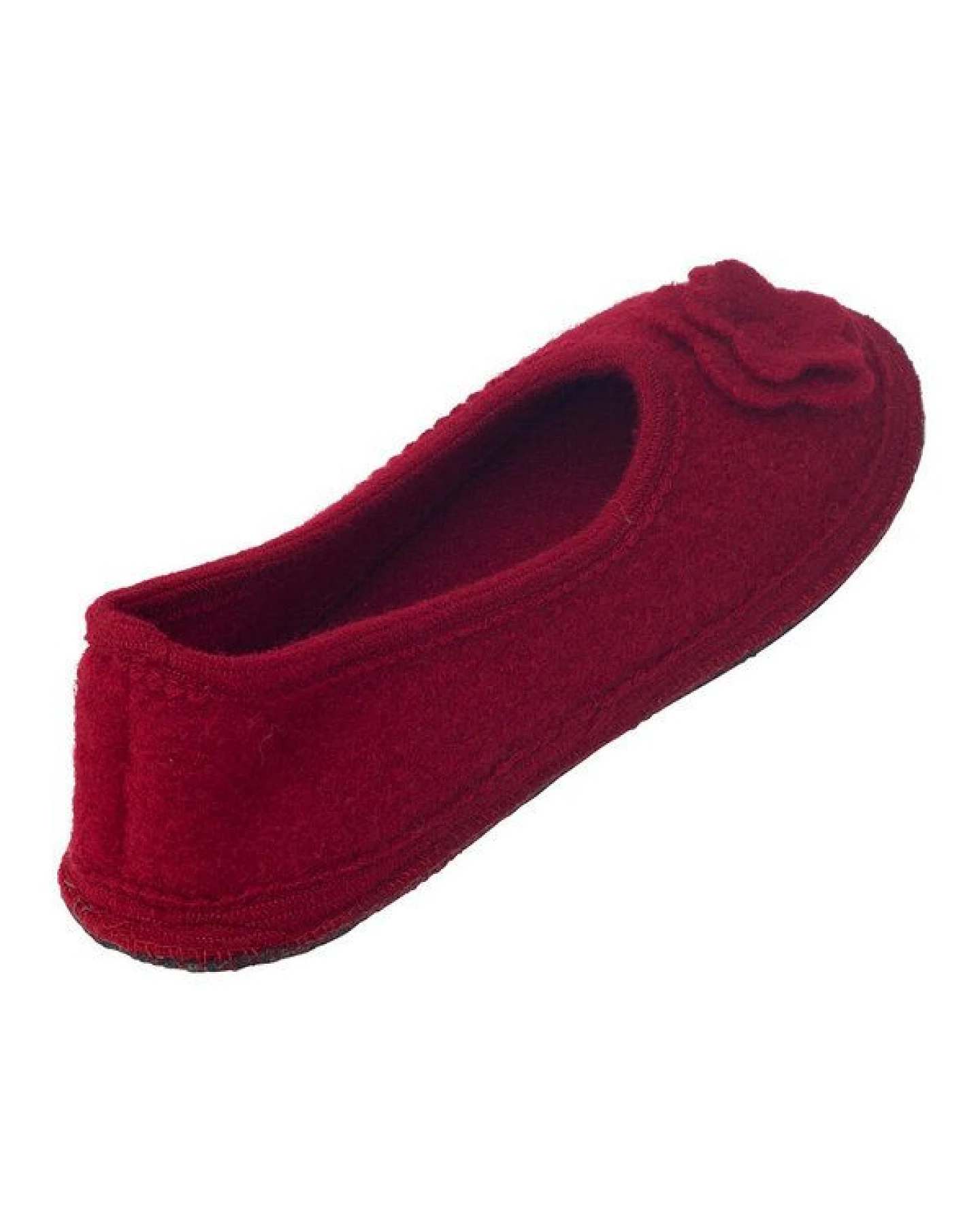 Bacinas Warme Ballerina Hausschuhe Damen Schurwolle Wollwalk Filzsohle – Ansicht 3