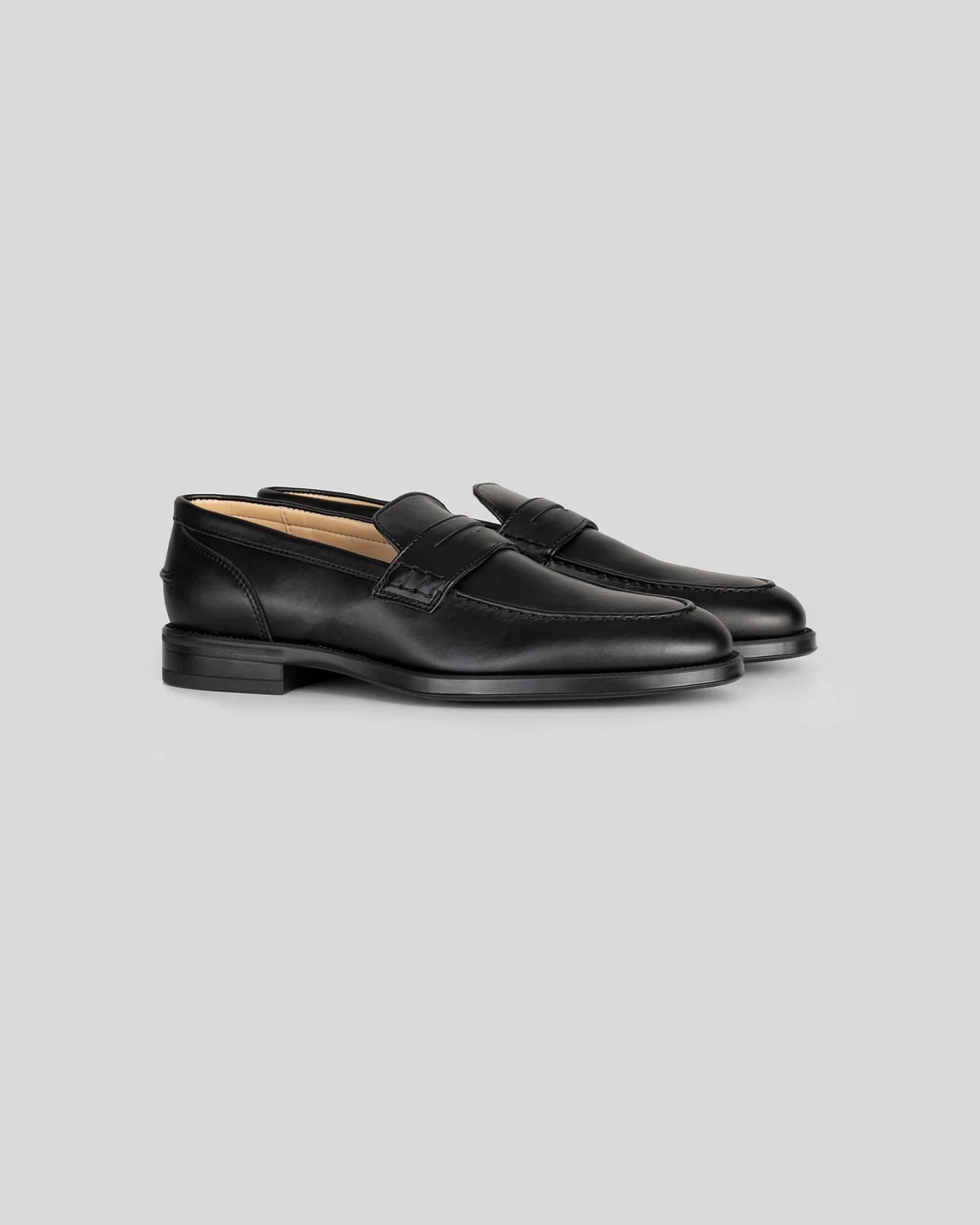 Solari Milano Herren vegan Loafer Schwarz – Ansicht 2