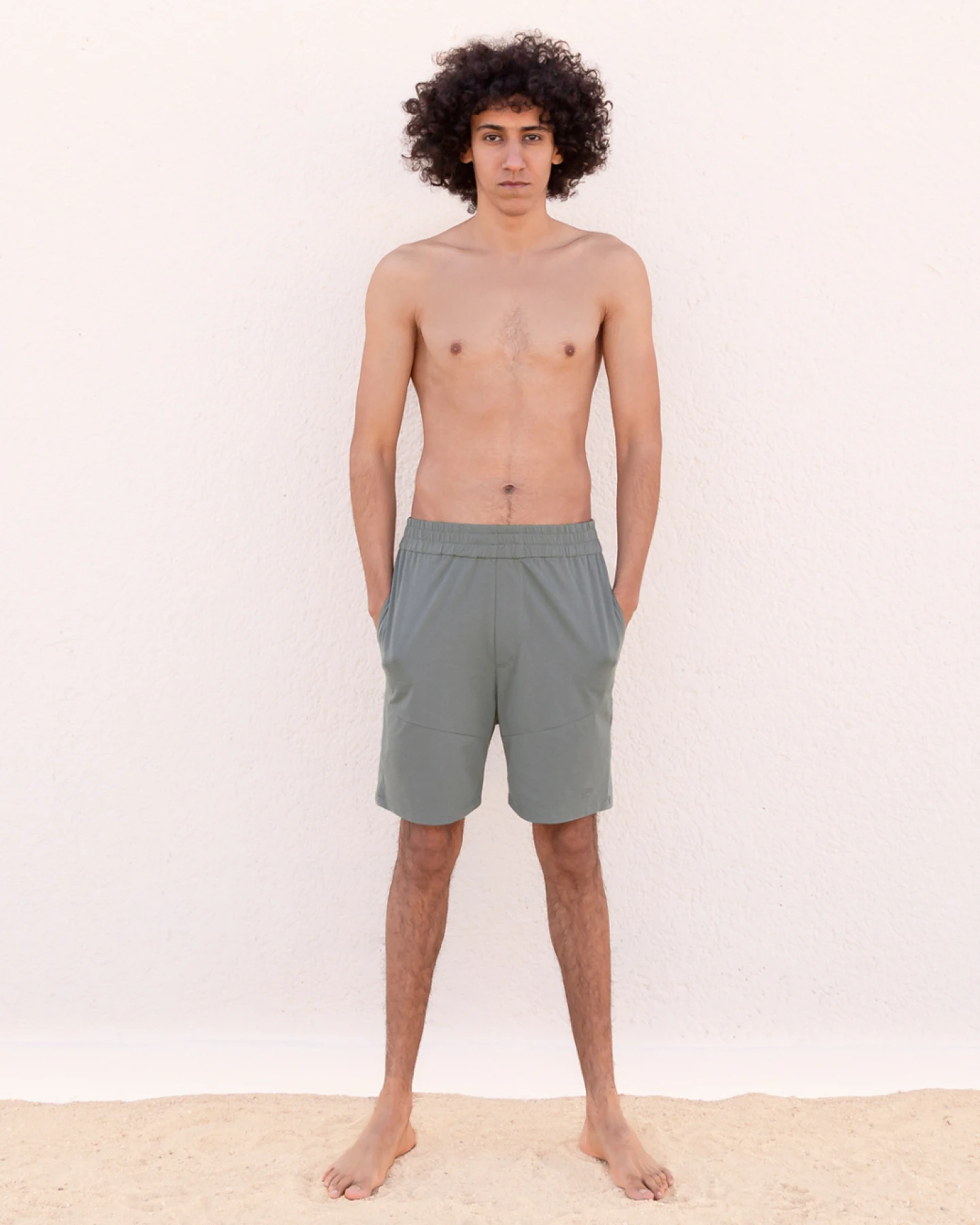 Jaya Organics Shorts Axel - Agave M – Ansicht 5