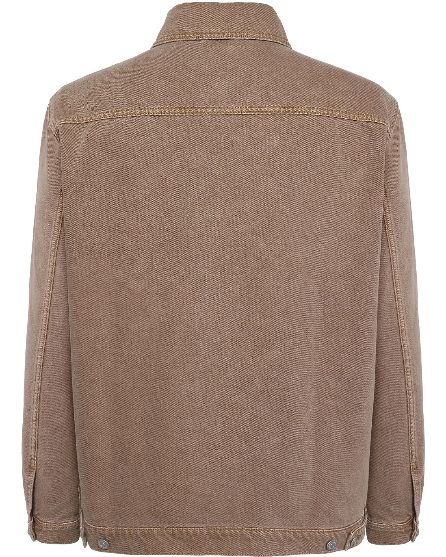 Jacke Raw Twill Workwear Braun – Ansicht 2