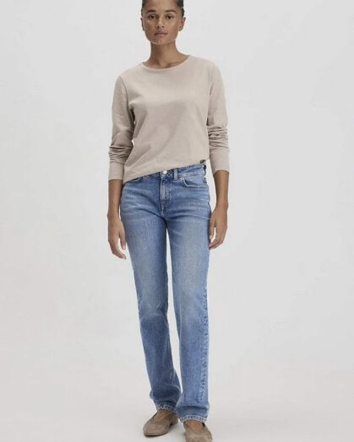 hessnatur Jeans MARIE Mid Rise Straight aus Bio-Denim