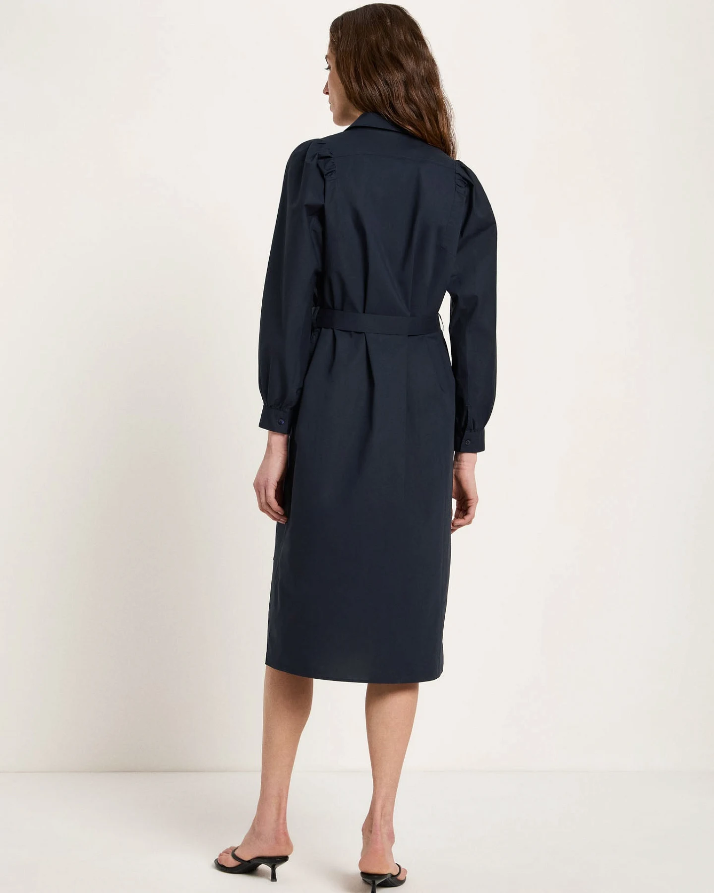 Kleid mit Kräuseln (GOTS) – Ansicht 3