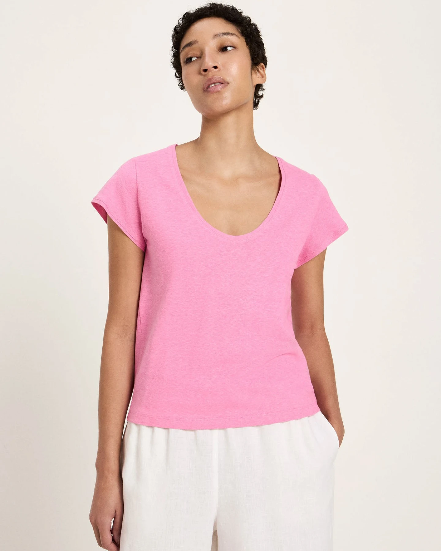 Shirt mit tiefem Ausschnit (OCS) – Ansicht 2