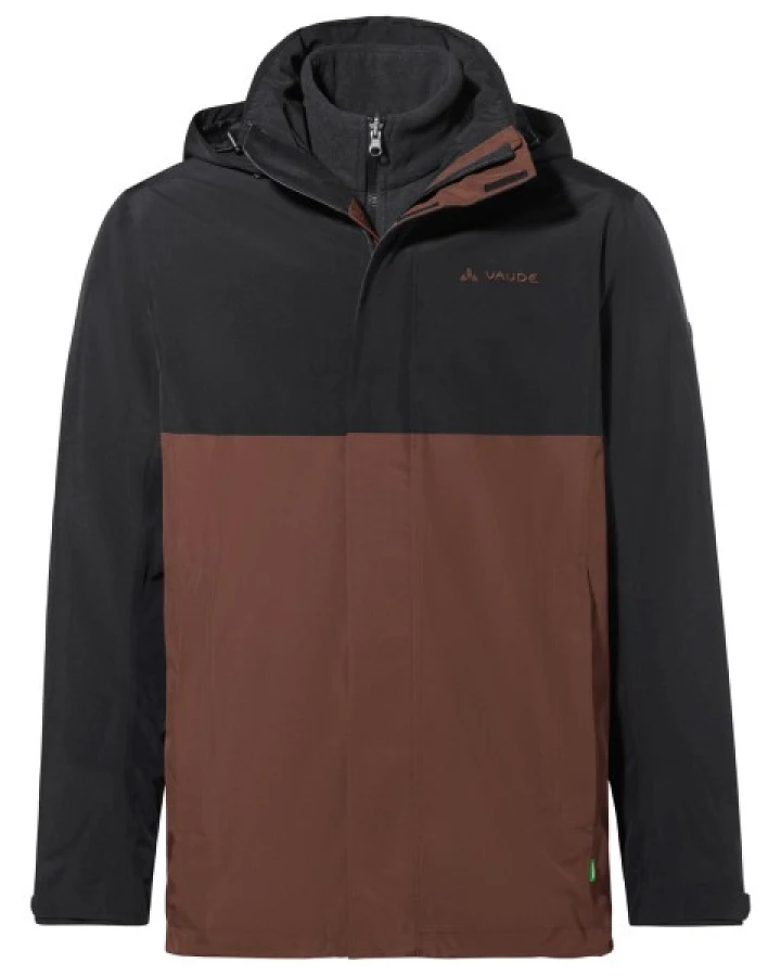 Vaude - Rosemoor 3in1 Jacket - Doppeljacke Gr 3XL schwarz/braun