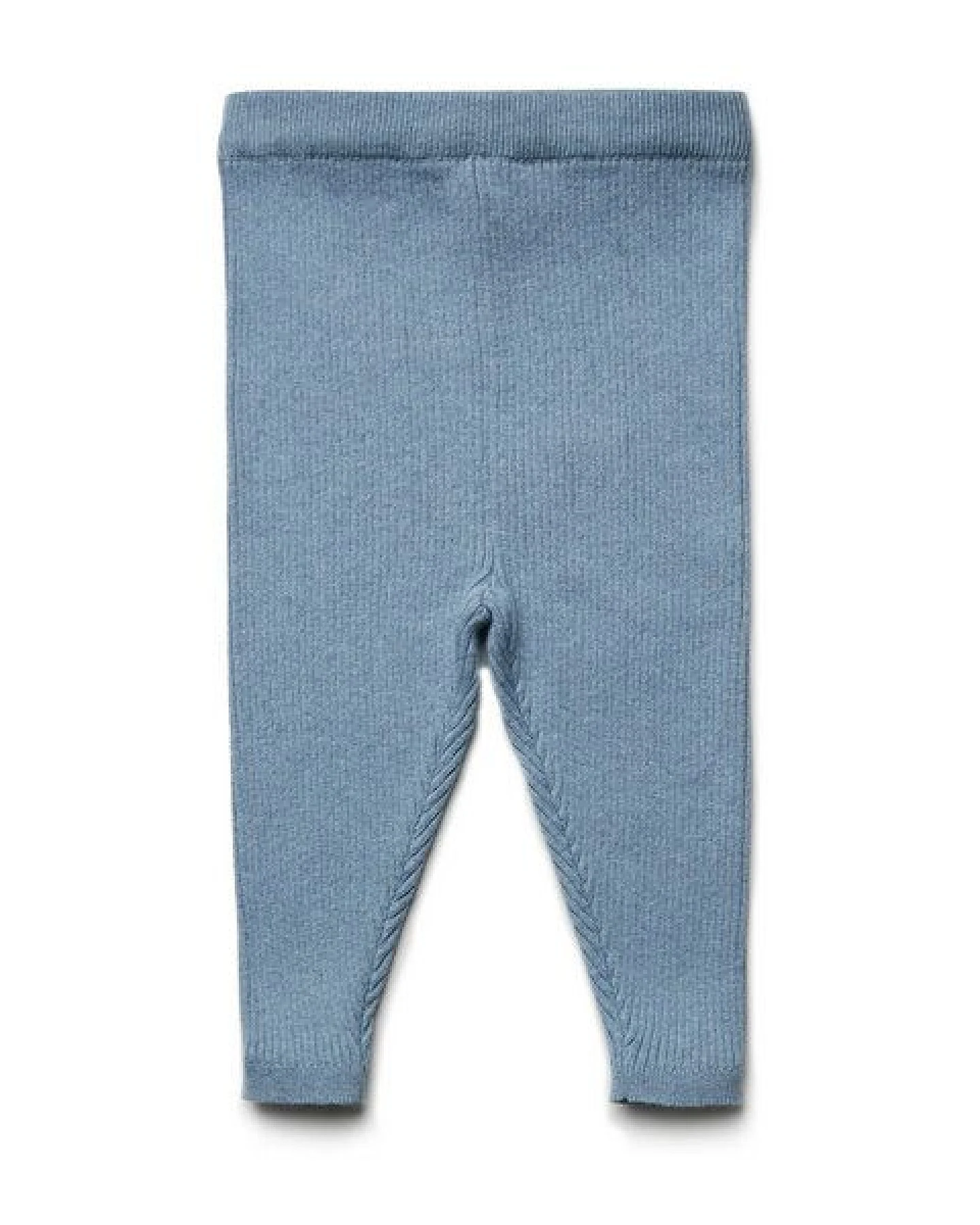 Puri Organic Kleinkinder Legging Rippenstrick Bio Baumwolle Wolle – Ansicht 2