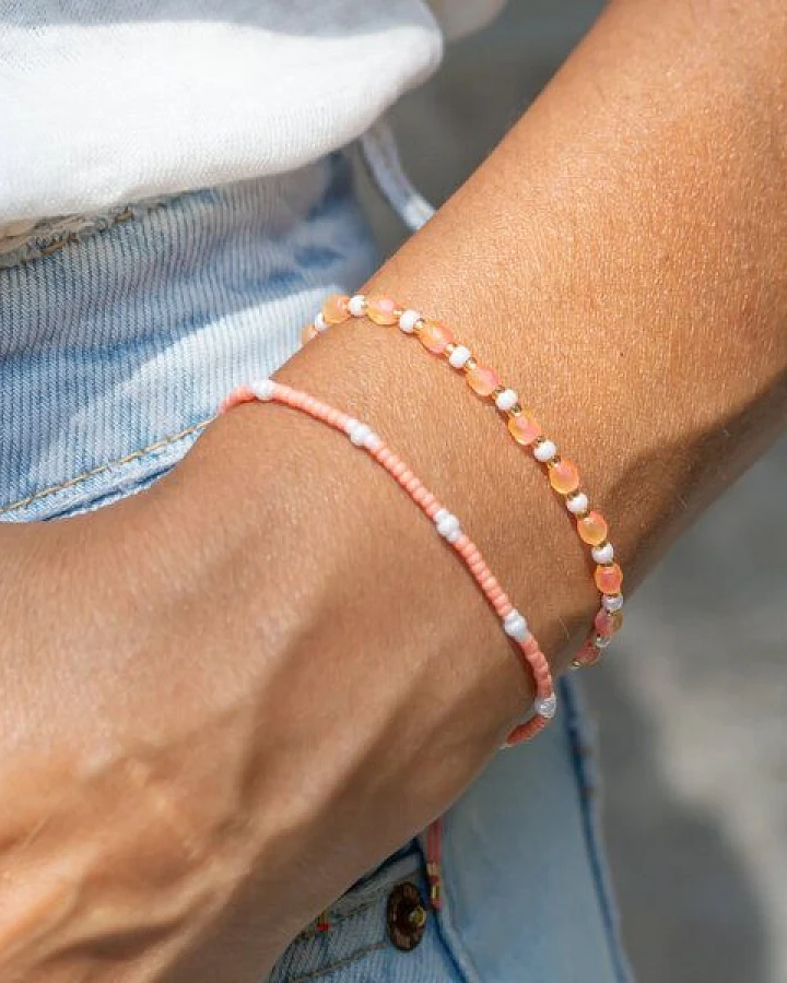 juni Armbänder Set "Summertime" - handgemacht in Deutschland