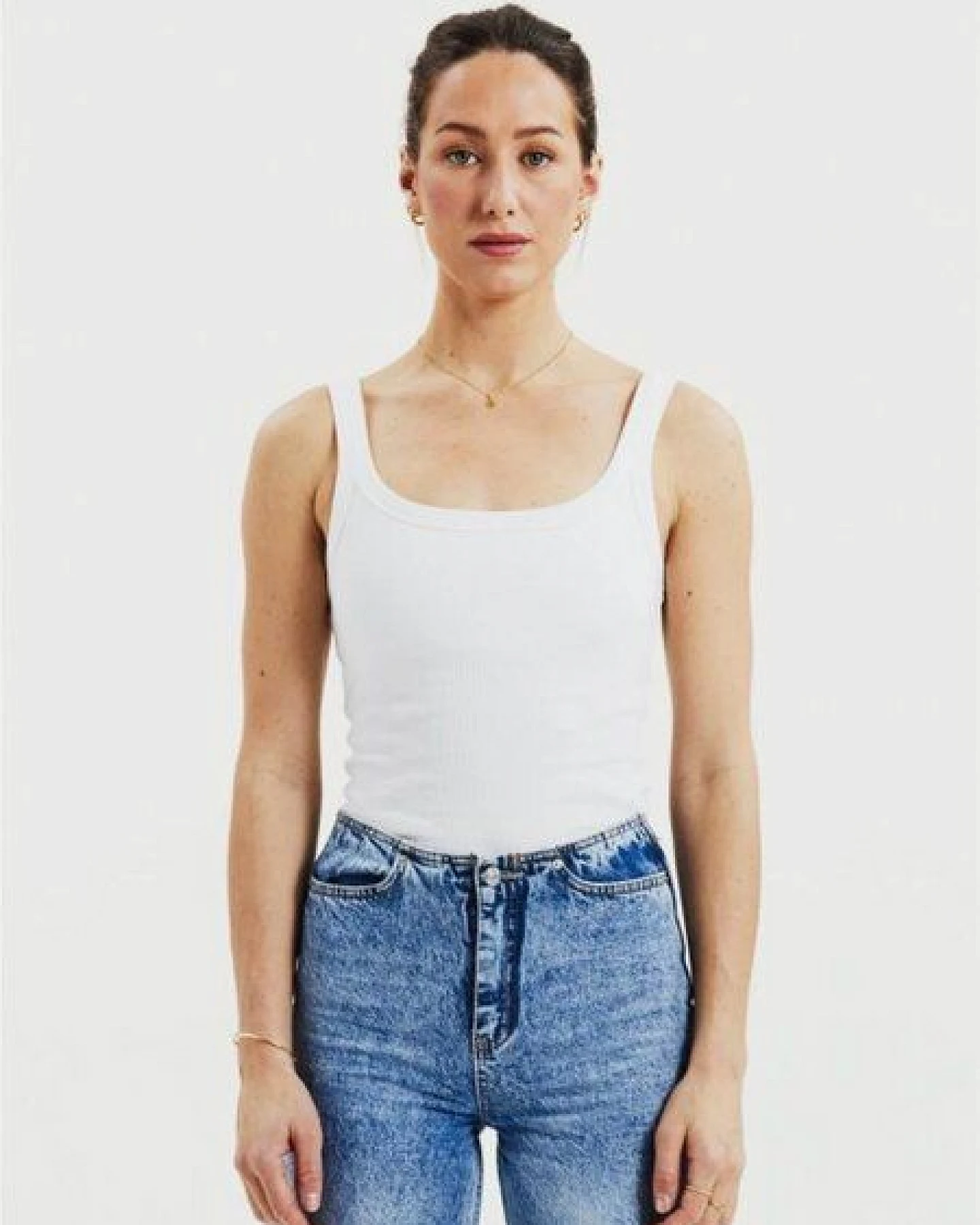 Bread & Boxers Top Modell: Singlet Ribbed GOTS – Ansicht 2