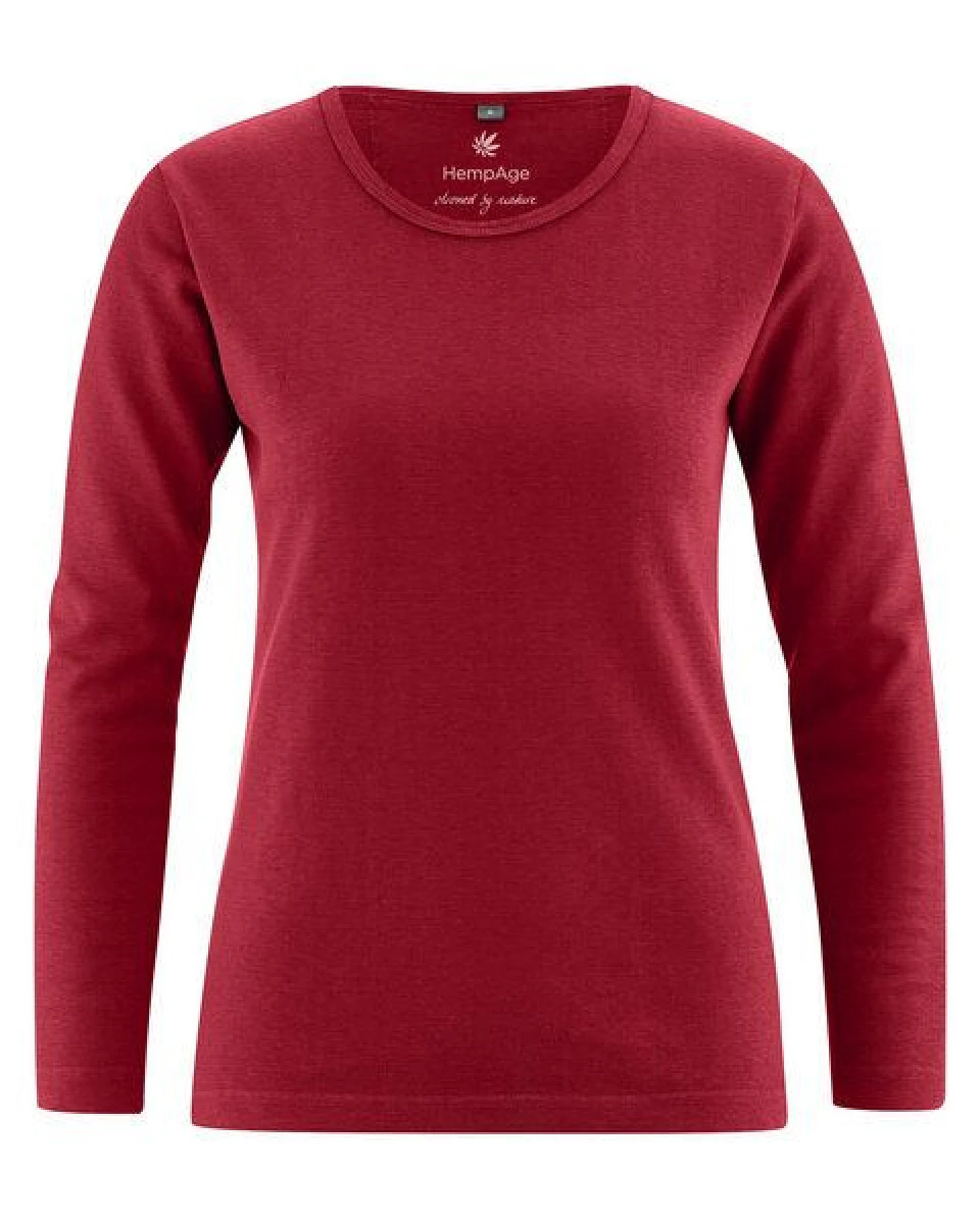 HempAge Langarmshirt Basic Hanf/Biobaumwolle – Ansicht 2