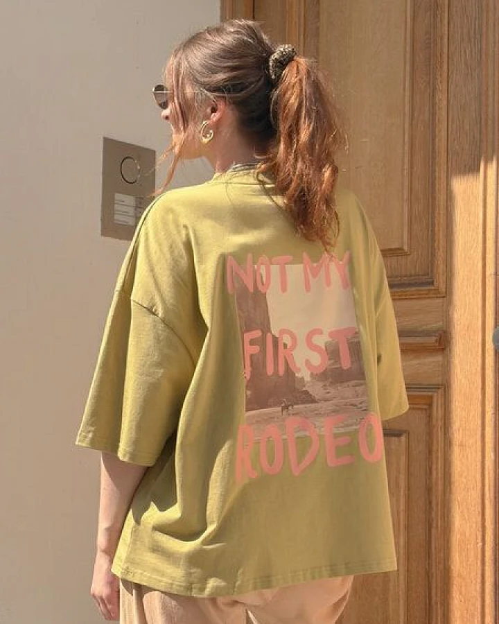 LITSCHI DESIGNS OVERSIZE 'RODEO' SHIRT