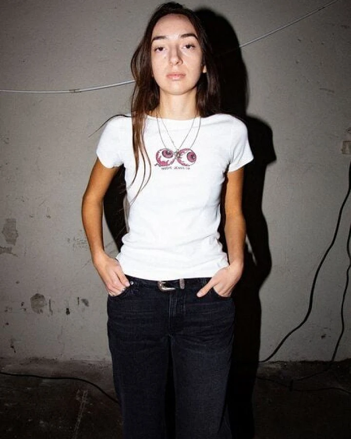 Nudie Jeans Eve T-Shirt Eyeballs