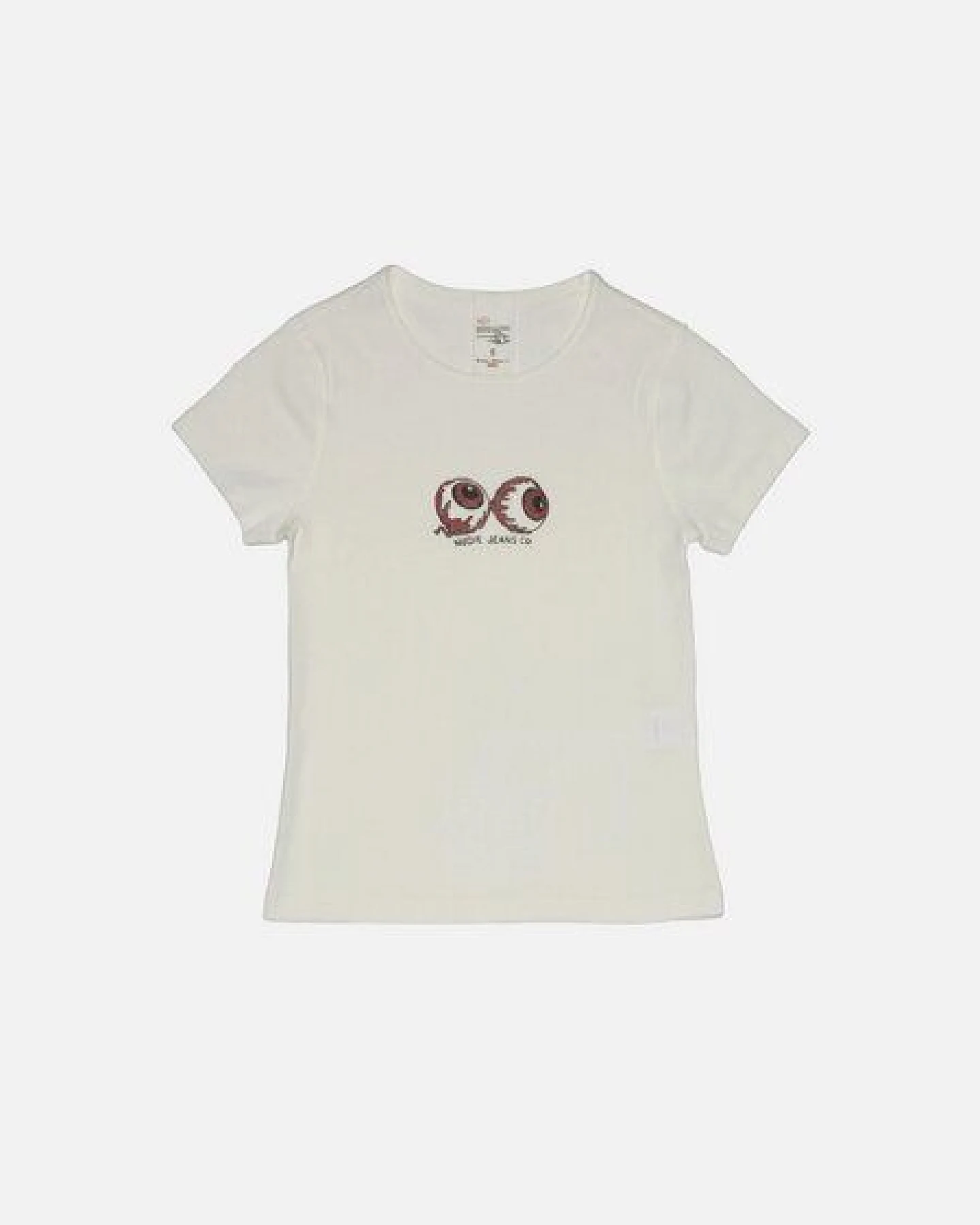 Nudie Jeans Eve T-Shirt Eyeballs – Ansicht 2