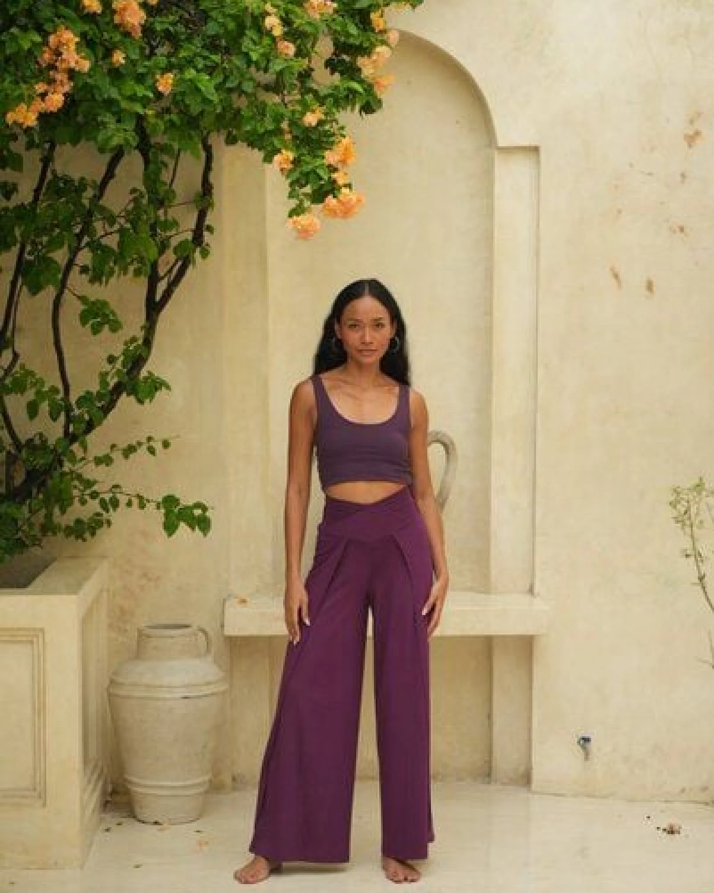 YogiLiebe Yoga Pant "Lakshmi" Tencel NEW Fit – Ansicht 2