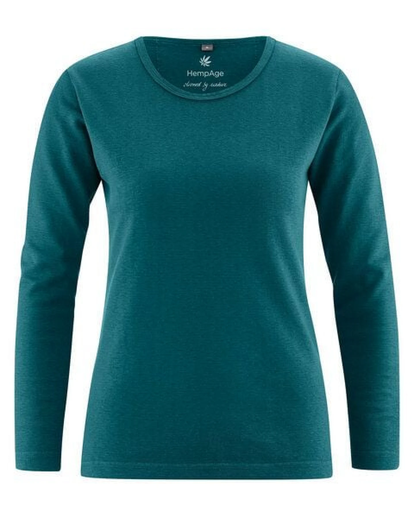 HempAge Langarmshirt Basic Hanf/Biobaumwolle – Ansicht 2