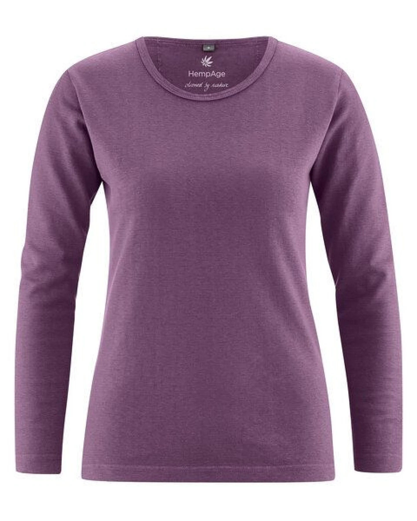 HempAge Langarmshirt Basic Hanf/Biobaumwolle – Ansicht 2