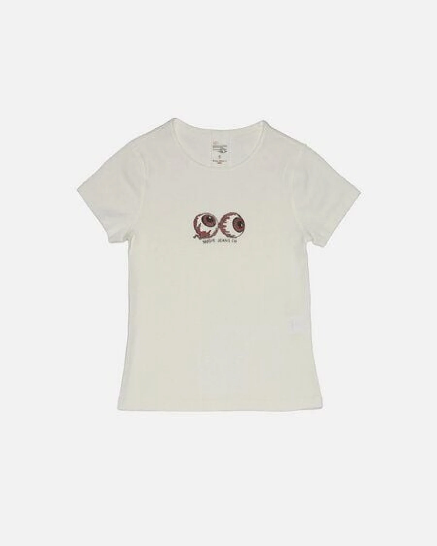 Nudie Jeans Eve T-Shirt Eyeballs – Ansicht 2