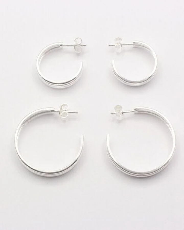 Jewelberry Stecker Modell: Three Lines Hoop
