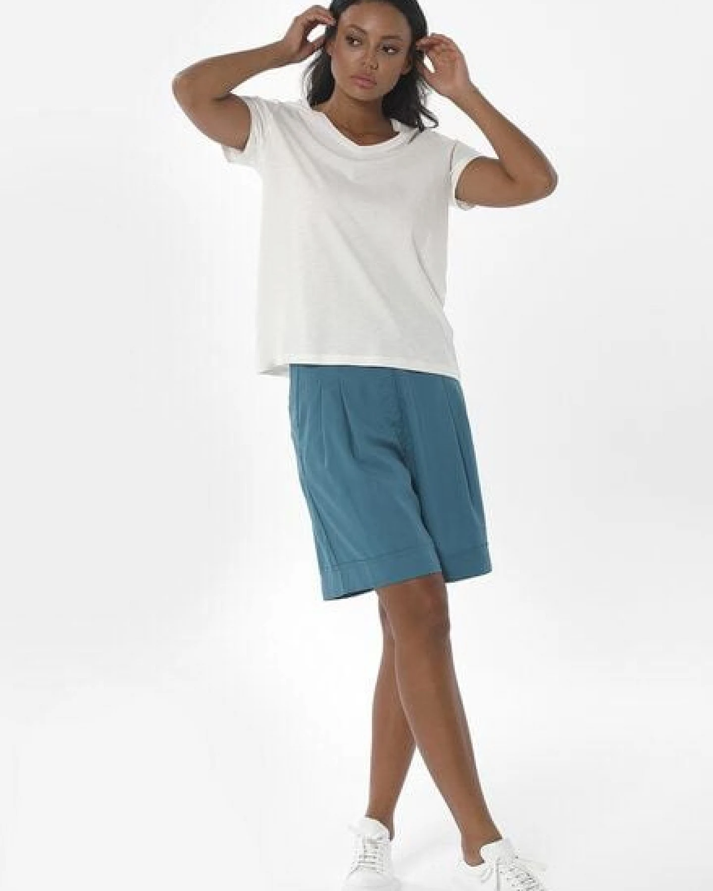 ORGANICATION Shorts aus TENCEL Lyocell – Ansicht 2