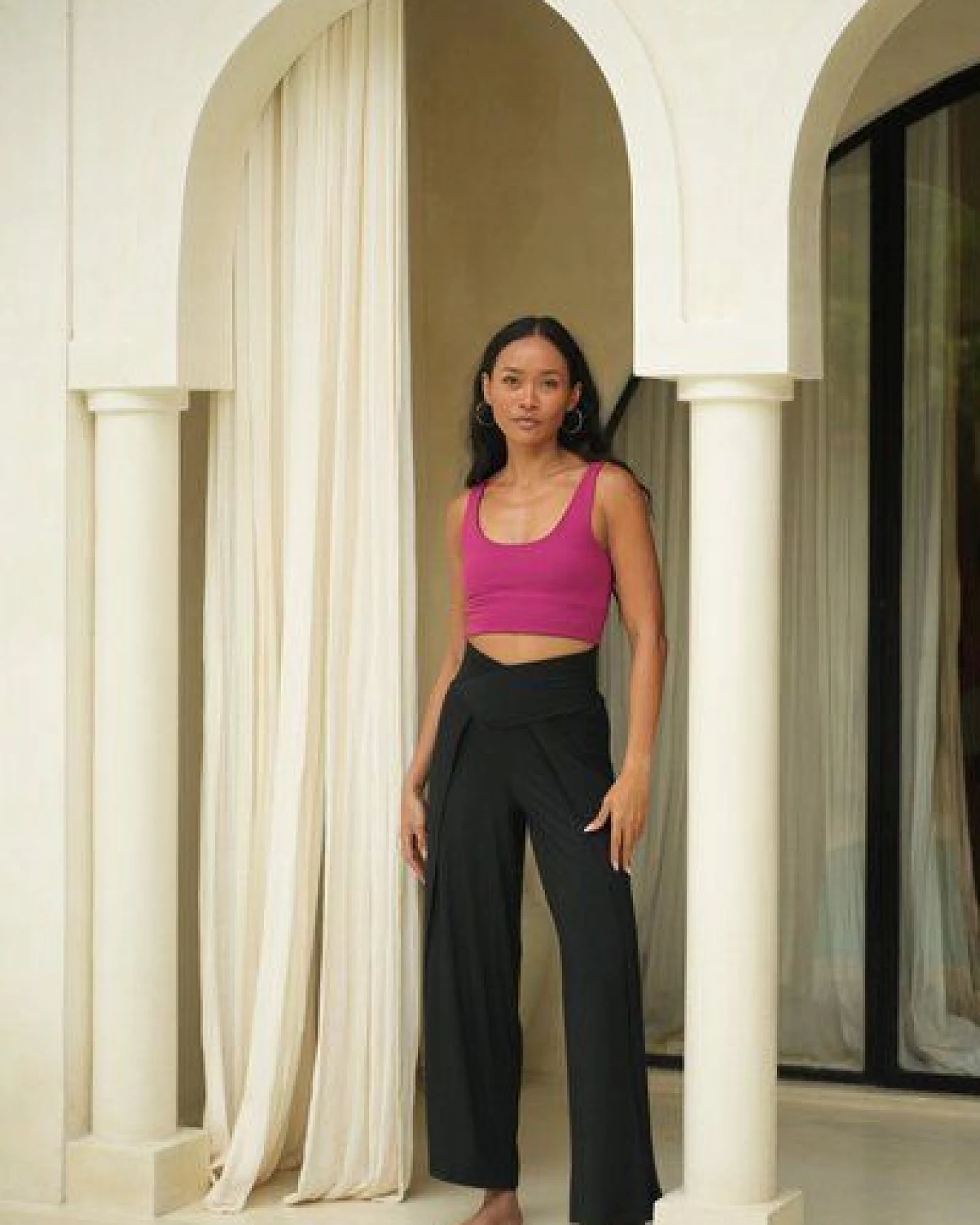 YogiLiebe Yoga Pant "Lakshmi" Tencel NEW Fit – Ansicht 3