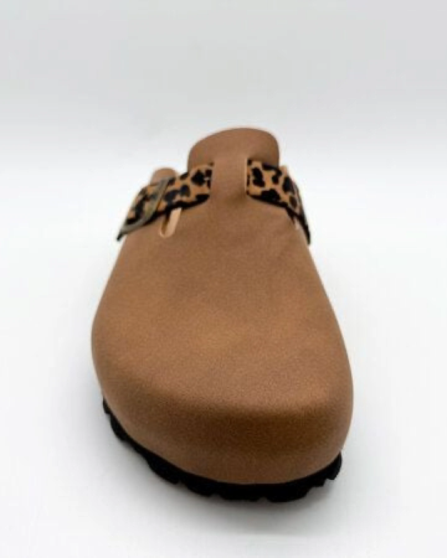 Vegane thies ® Eco Bio Leo Belt Clogs aus rec. PET mit Kork-Tieffussbett – Ansicht 4