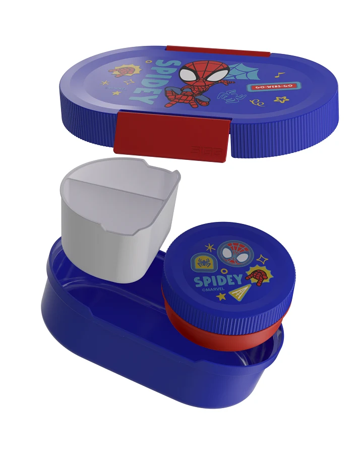 Lunchbox LUMO Kids Marvel Lunchbox Plus Spidey 0.6 & 0.3 L