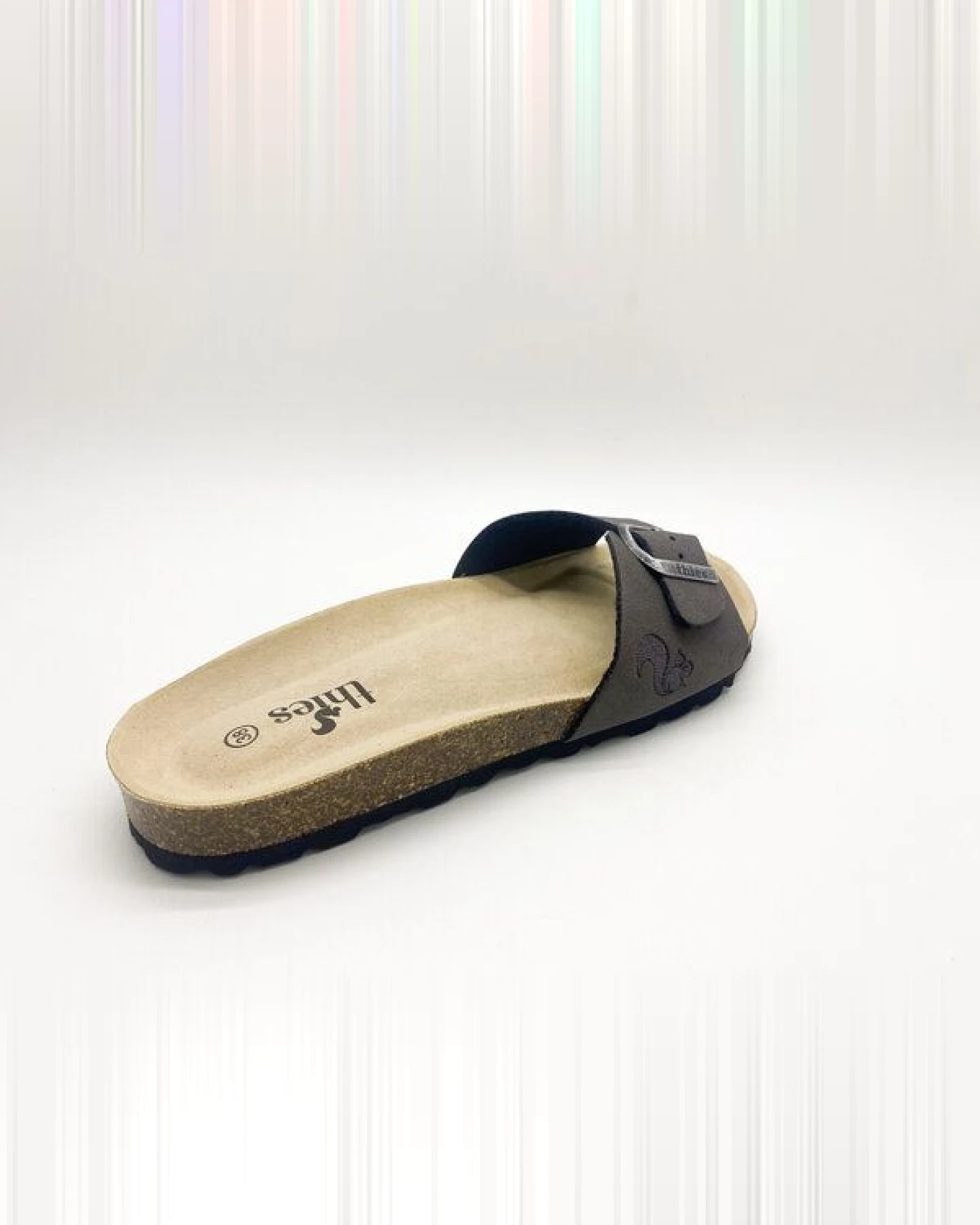 Vegane thies ® Eco Bio Strap Sandale aus rec. PET mit ergonomischem Fussbett – Ansicht 3