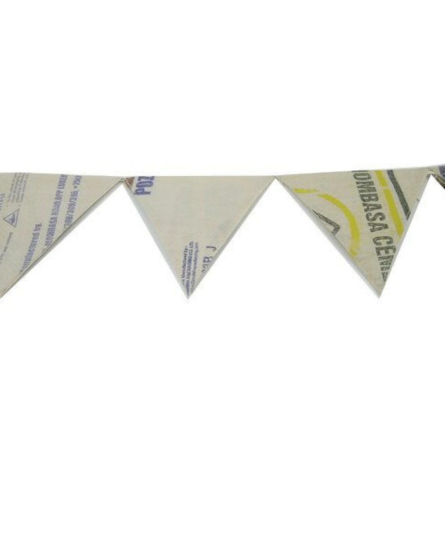 Nyuzi Blackwhite Upcycling Wimpelkette – Ansicht 3