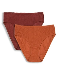 Produktseite: Damen Slip, 2er-Pack Rot