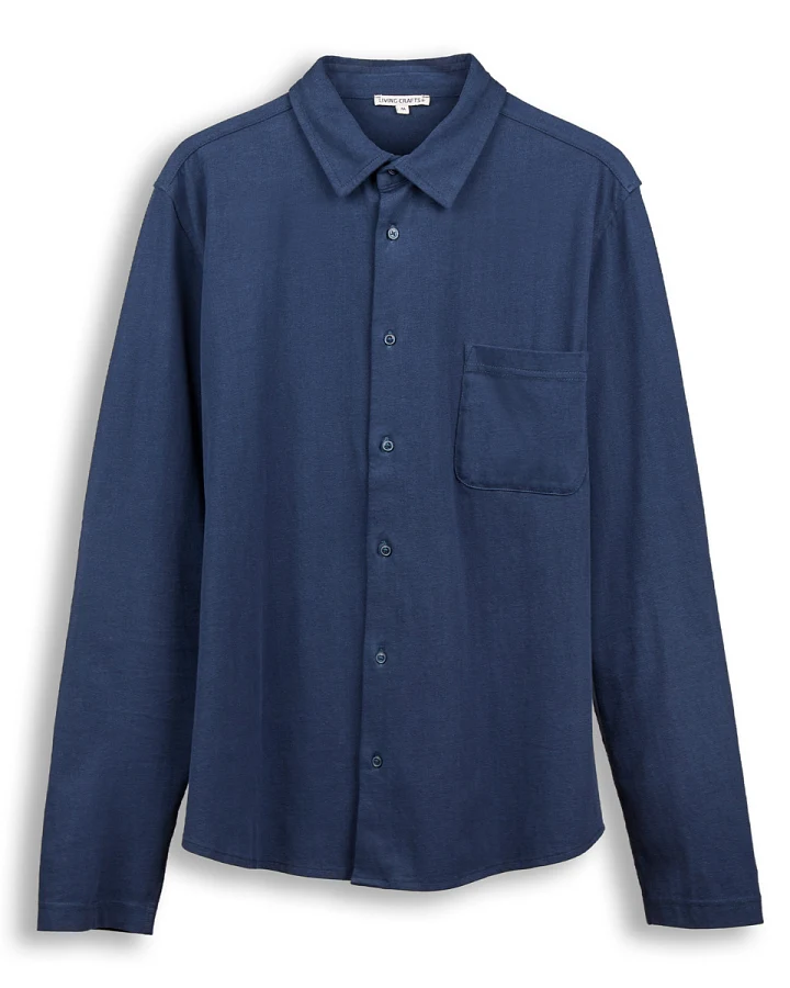 Herren Hemd Blau