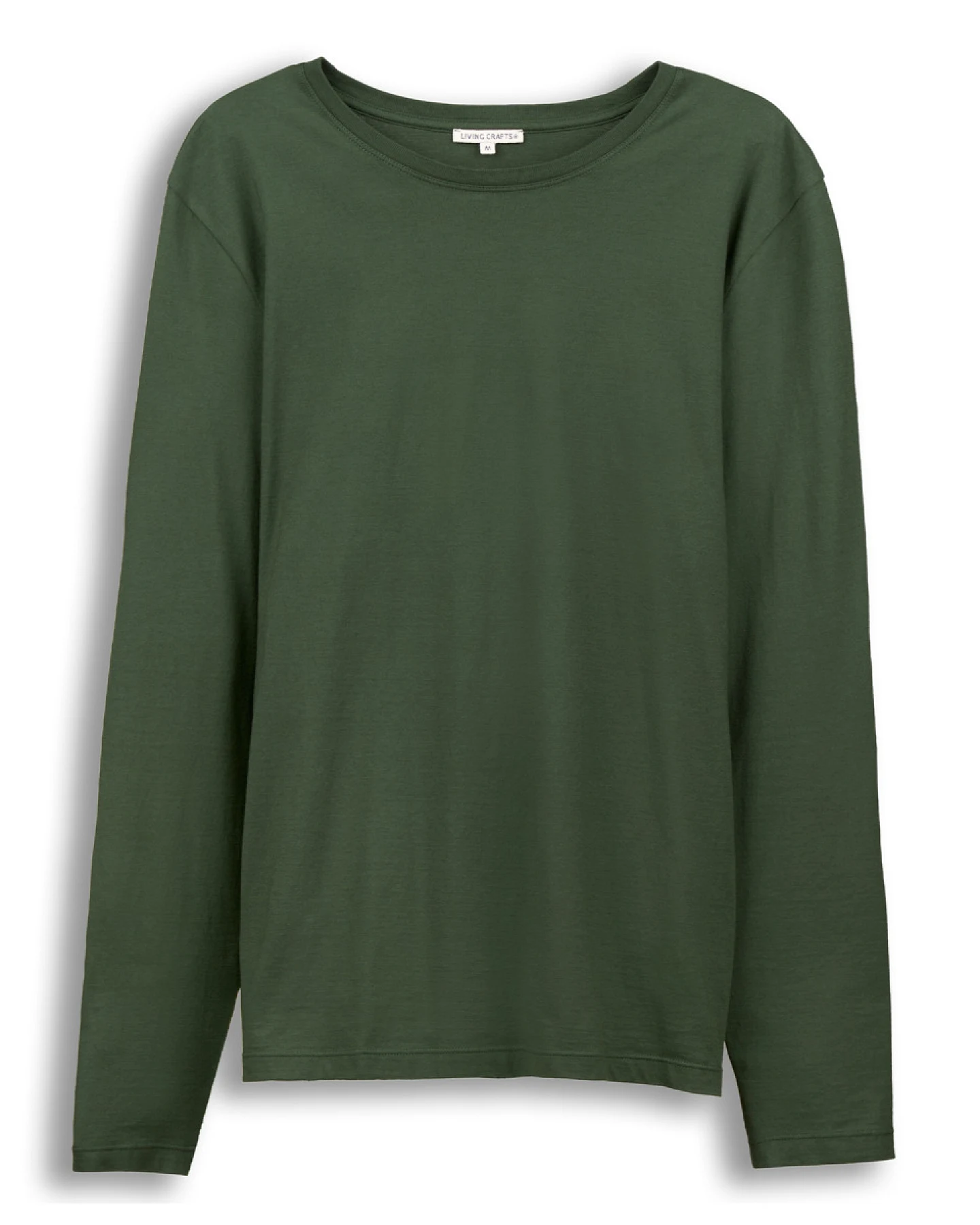 Herren Langarm-Shirt Grün – Ansicht 2