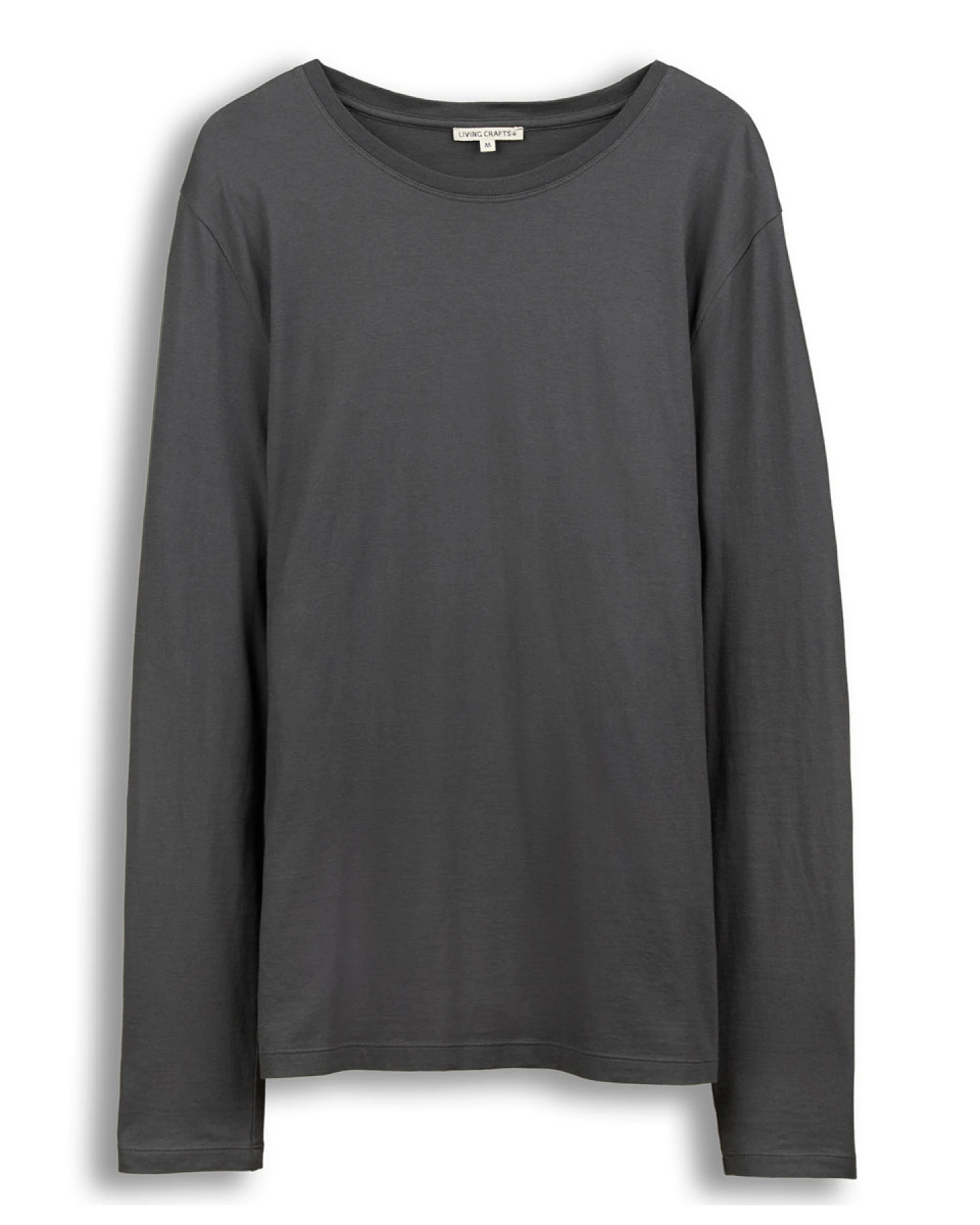 Herren Langarm-Shirt Grau – Ansicht 2