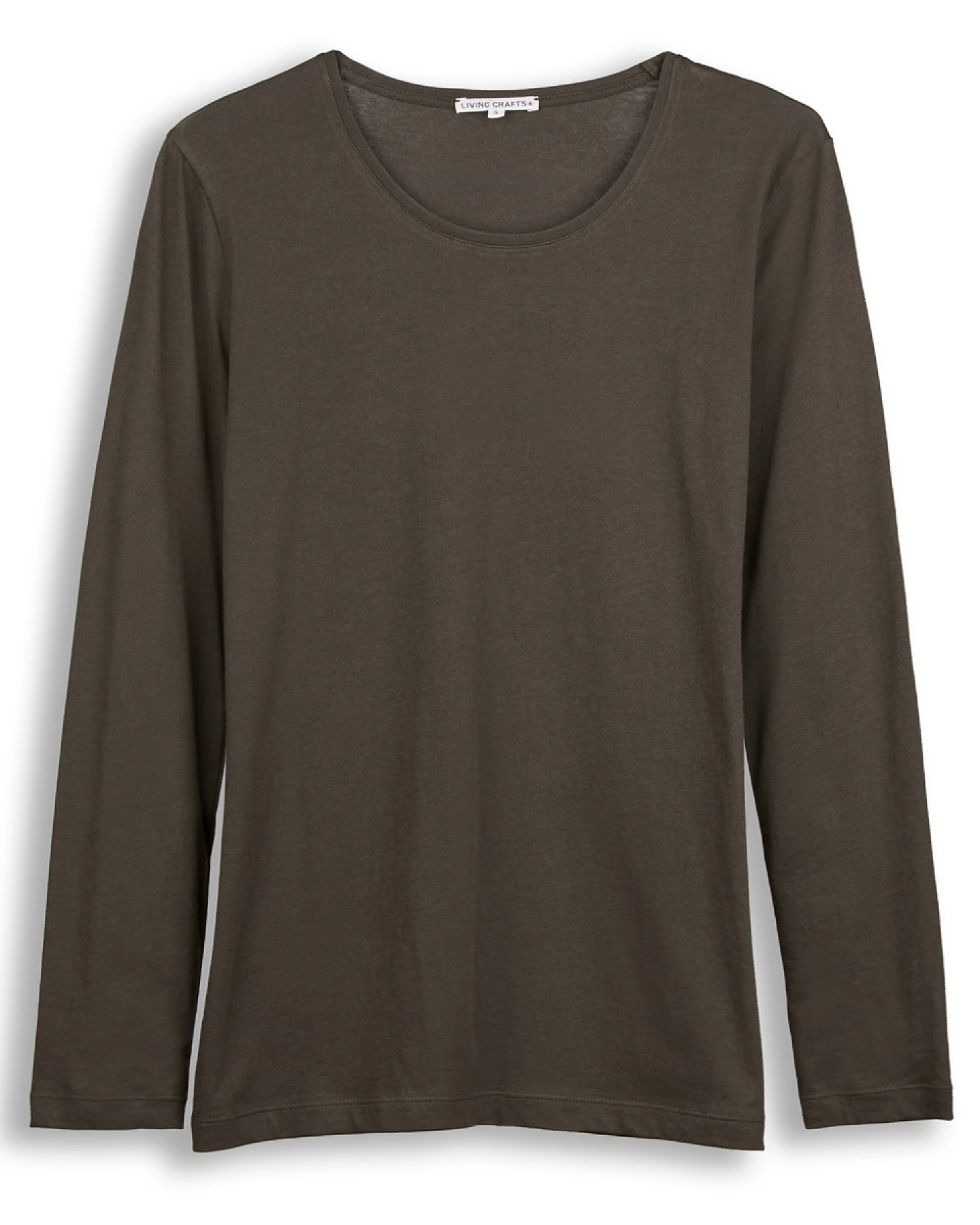 Damen Langarm-Shirt Grün – Ansicht 2
