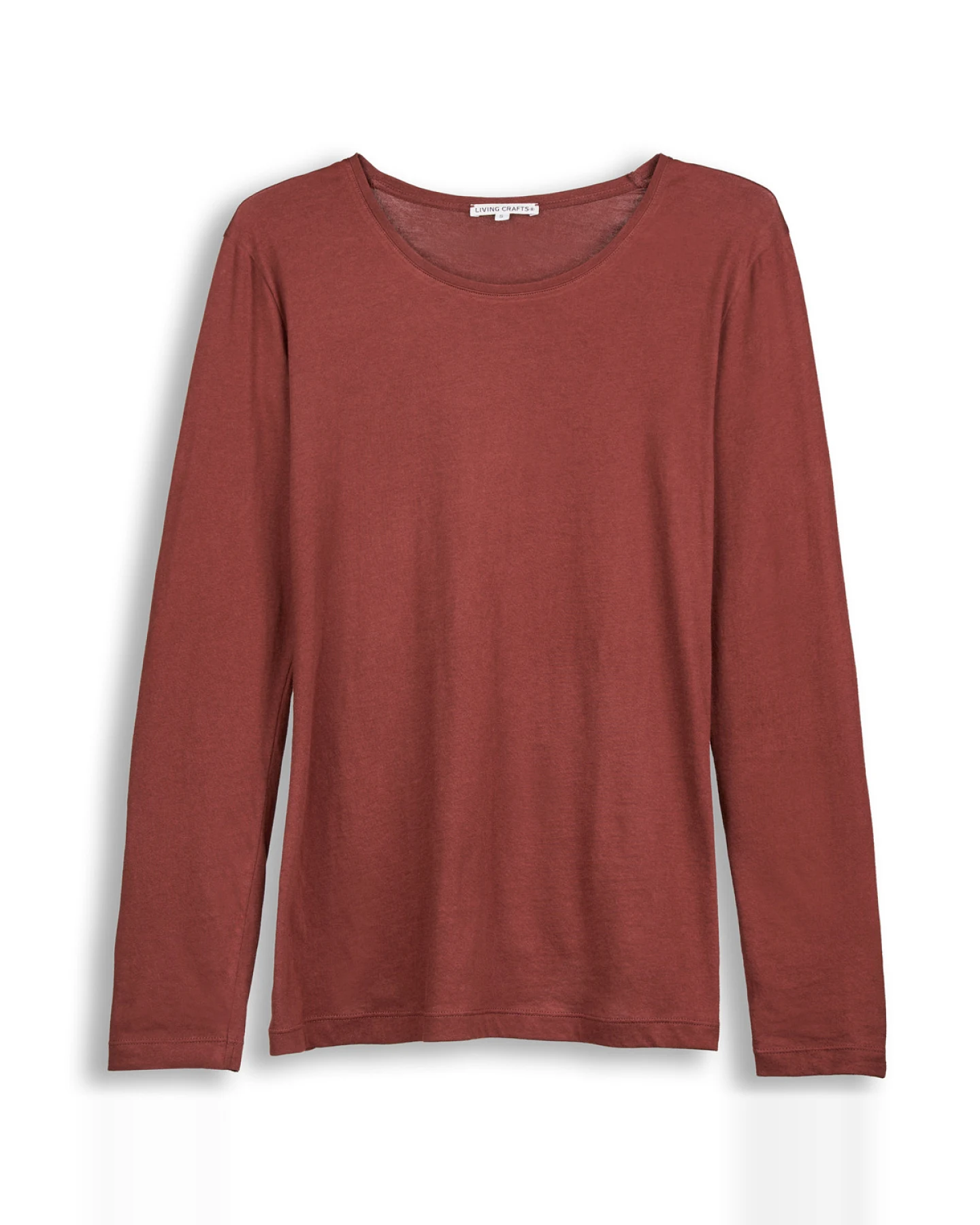 Damen Langarm-Shirt Rot – Ansicht 2