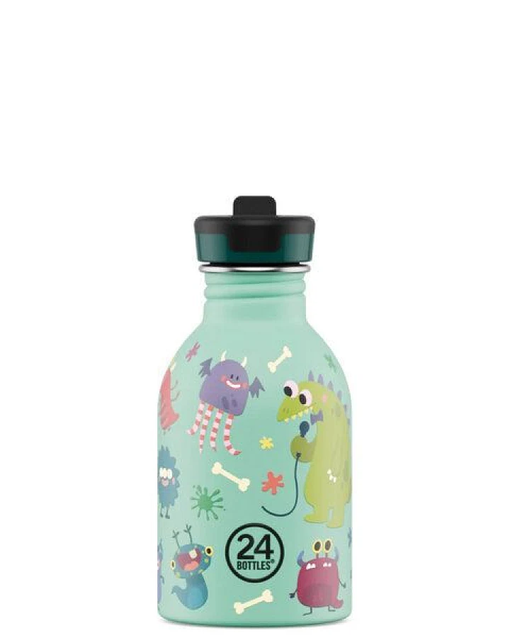 Produktseite: 24bottles 0,25l Edelstahl Trinkflasche für Kids mit Sportverschluss