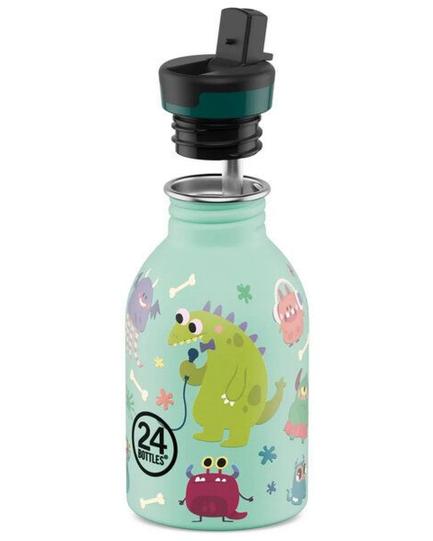 24bottles 0,25l Edelstahl Trinkflasche für Kids mit Sportverschluss – Ansicht 2