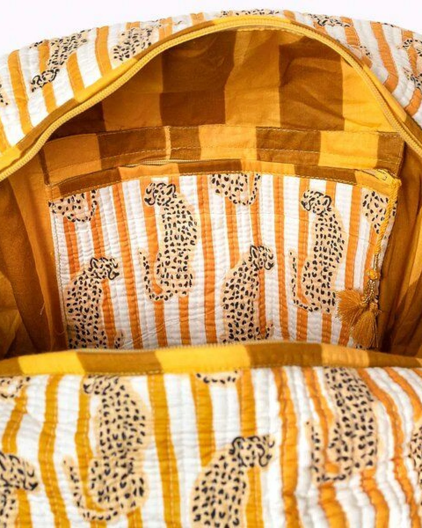 KIKOONI handgefertigte XXL Strand- und Reisetasche "K-BIG" – Ansicht 3