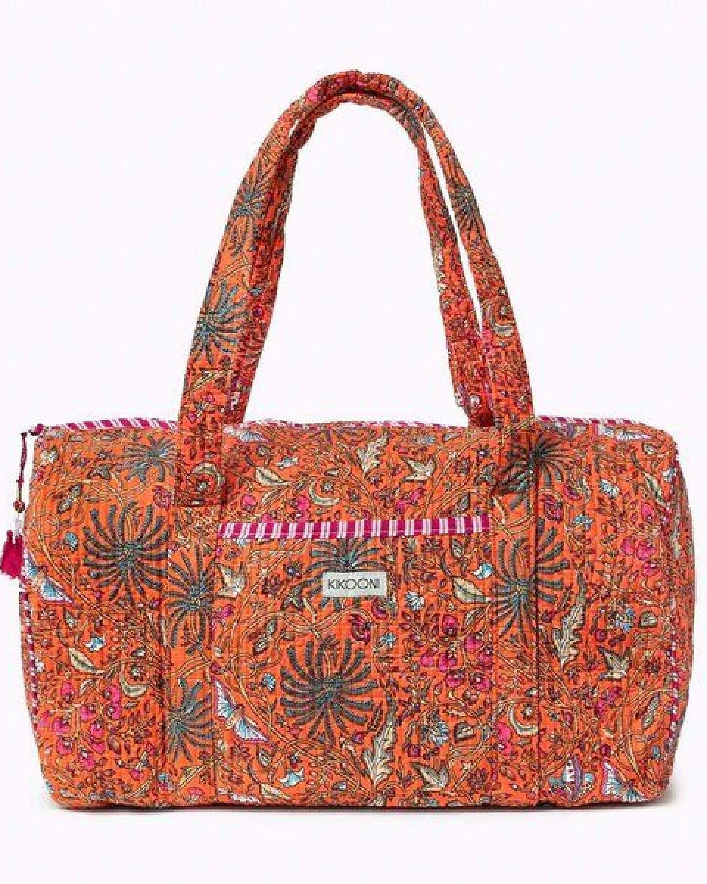 KIKOONI handgefertigte große Baumwolltasche "K. Shopper" – Ansicht 3