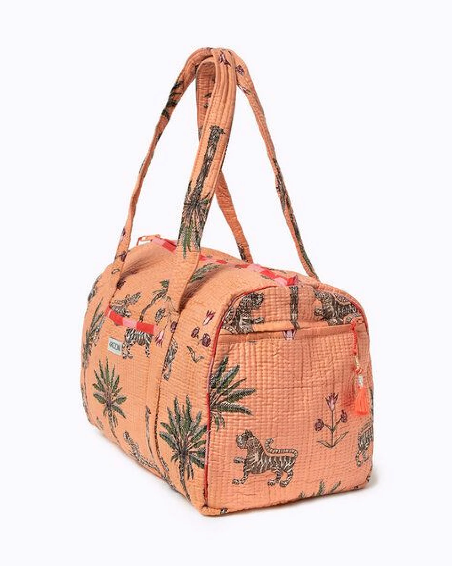 KIKOONI handgefertigte große Baumwolltasche "K. Shopper" – Ansicht 3
