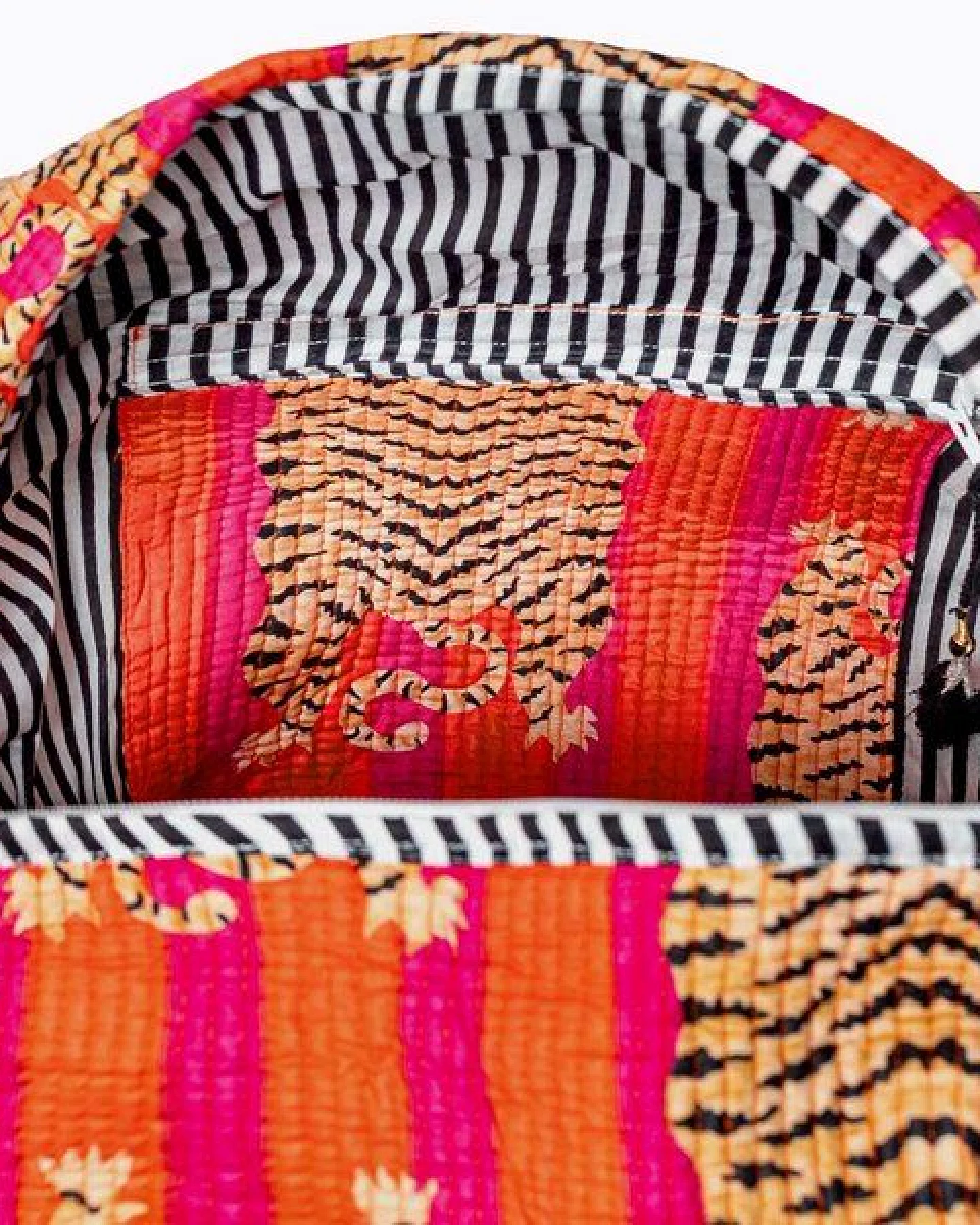 KIKOONI handgefertigte XXL Strand- und Reisetasche "K-BIG" – Ansicht 4