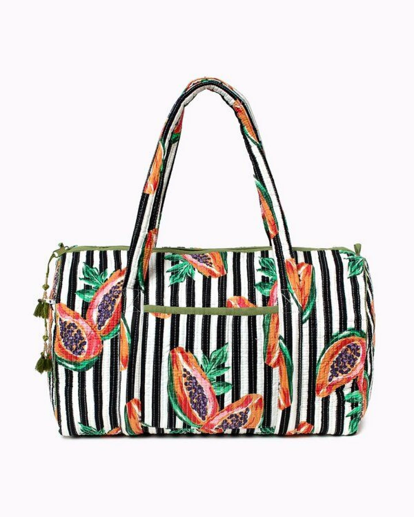KIKOONI handgefertigte große Baumwolltasche "K. Shopper" – Ansicht 4
