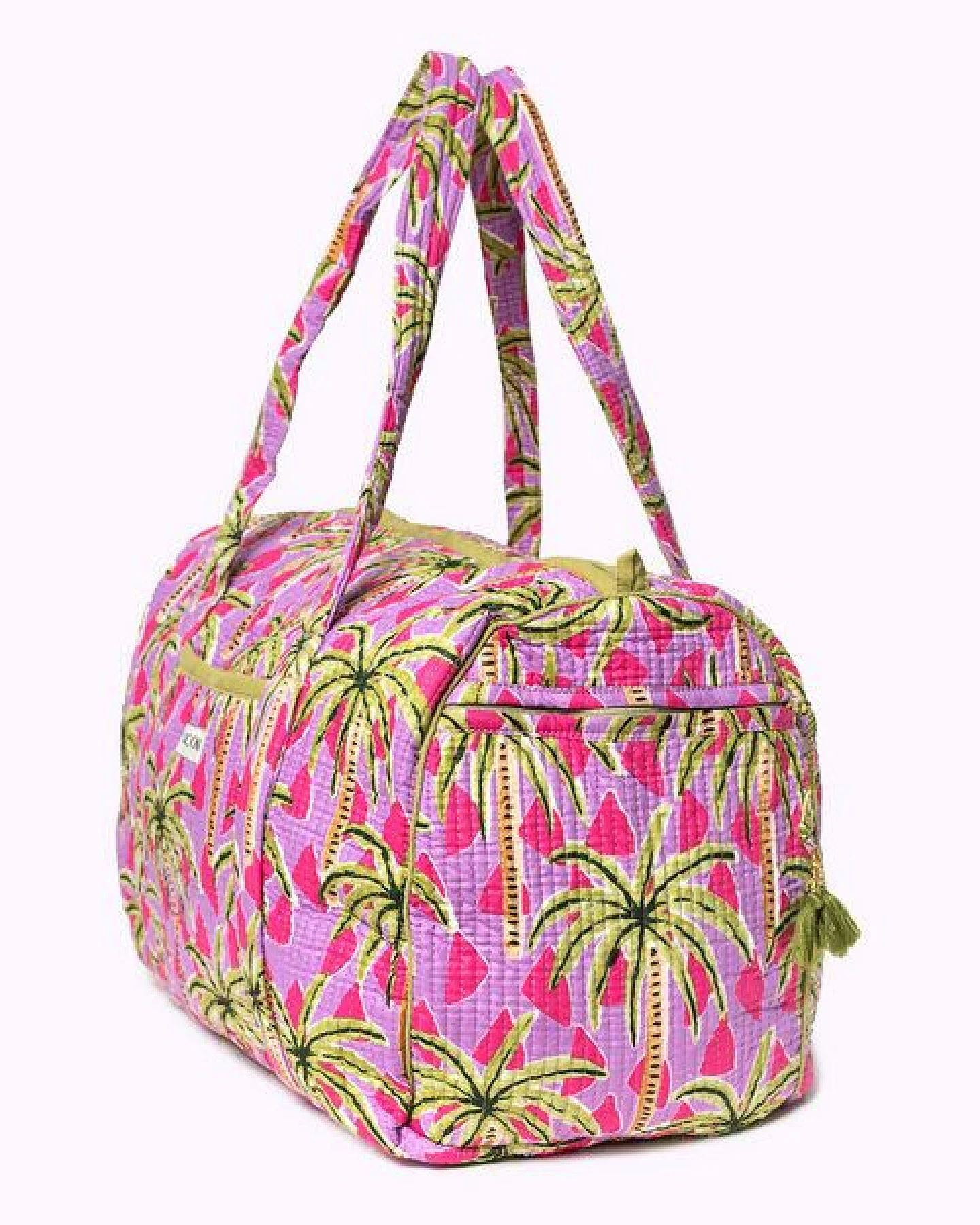 KIKOONI handgefertigte große Baumwolltasche "K. Shopper" – Ansicht 4