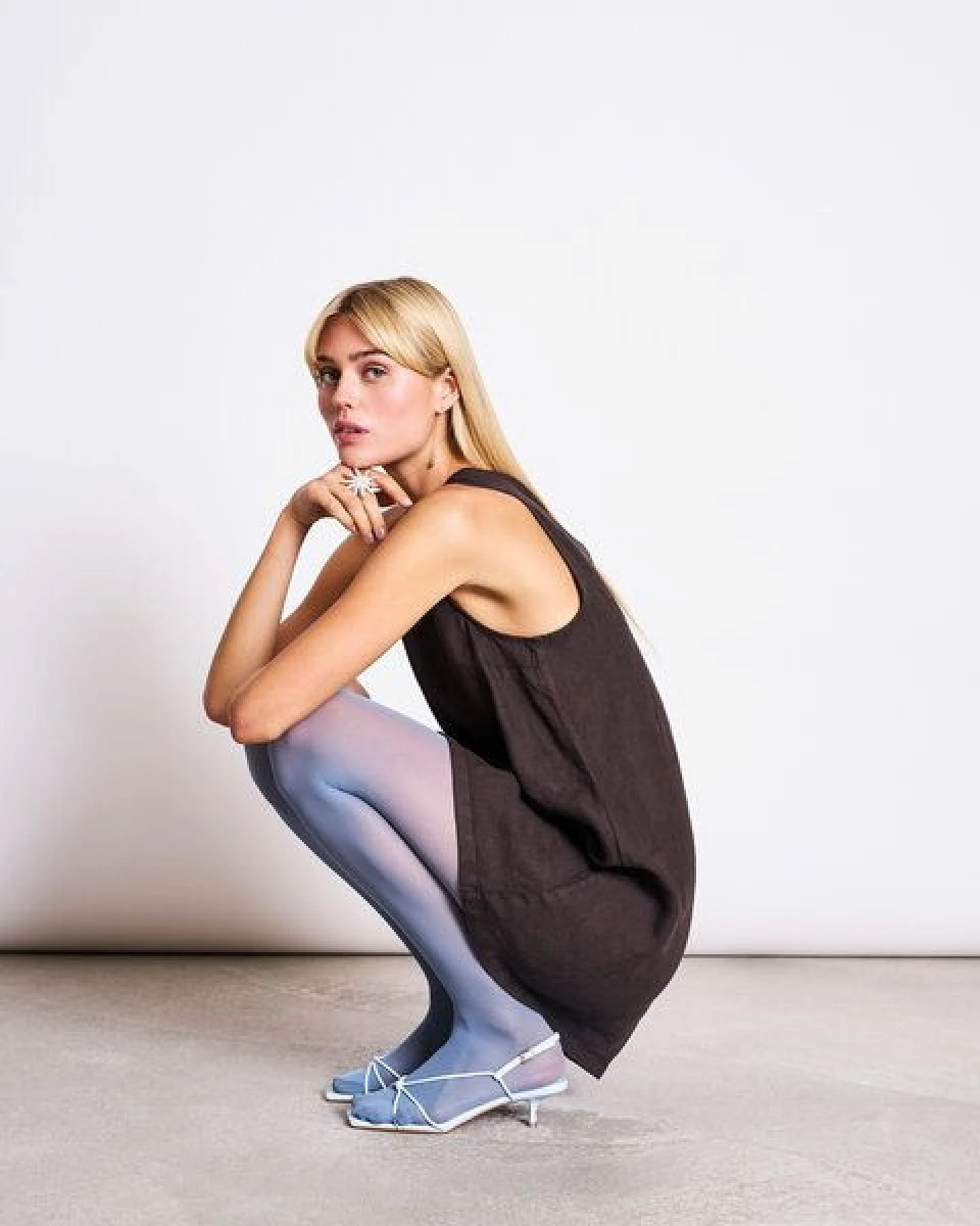 JAN N JUNE Mini-Kleid SALVIA aus Leinen – Ansicht 2