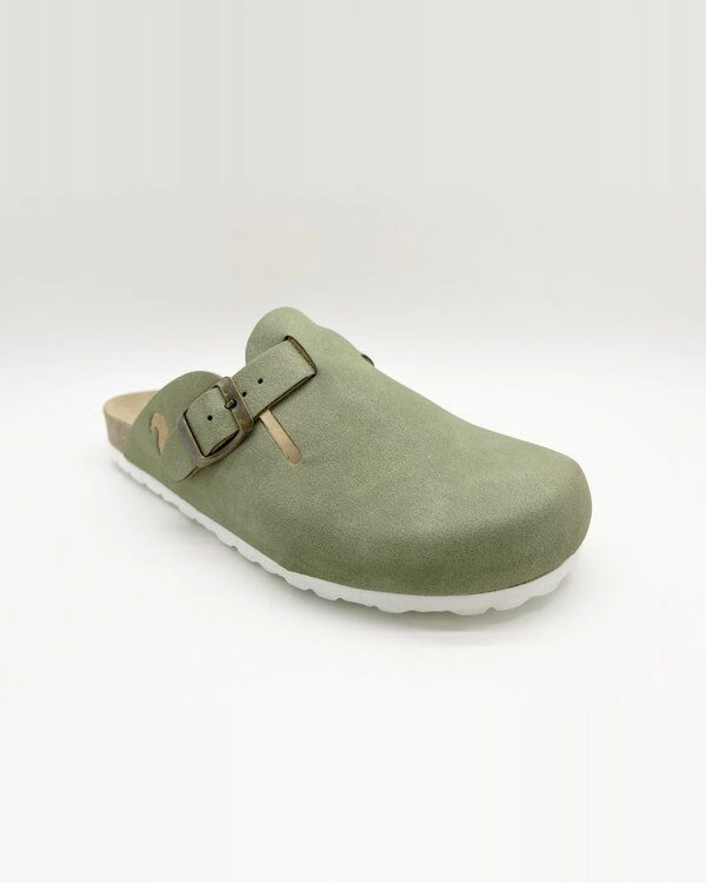 Vegane thies ® Eco Bio Clogs aus rec. PET mit Kork-Tieffussbett – Ansicht 2