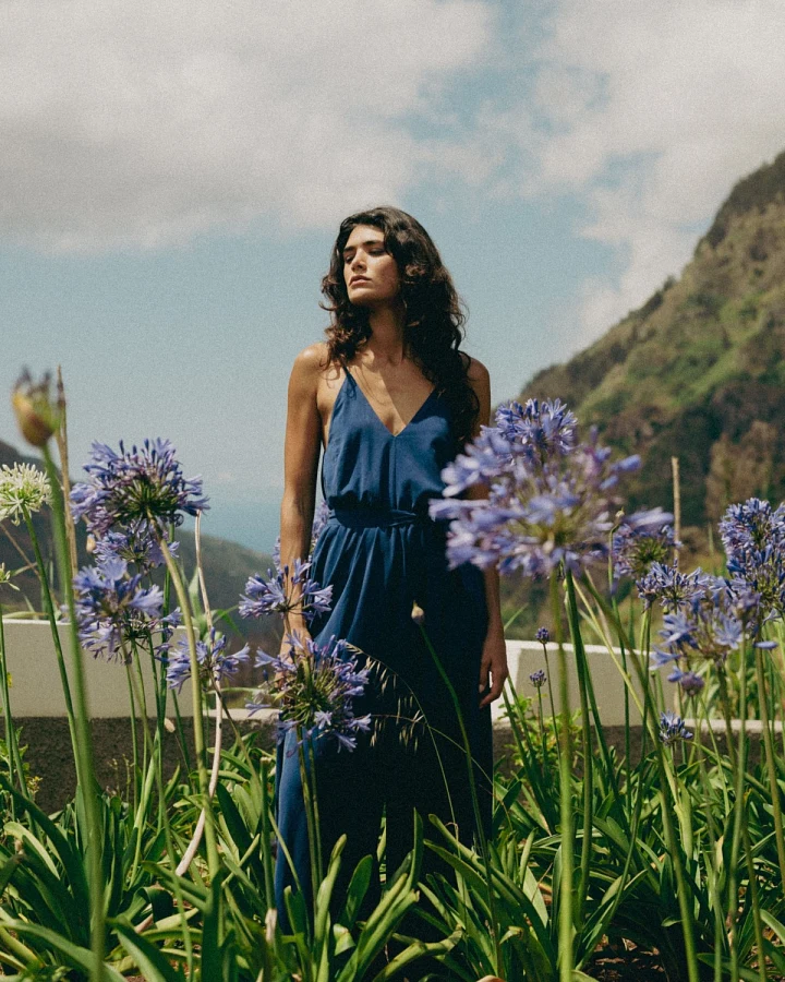 Jumpsuit Jozephine Blau