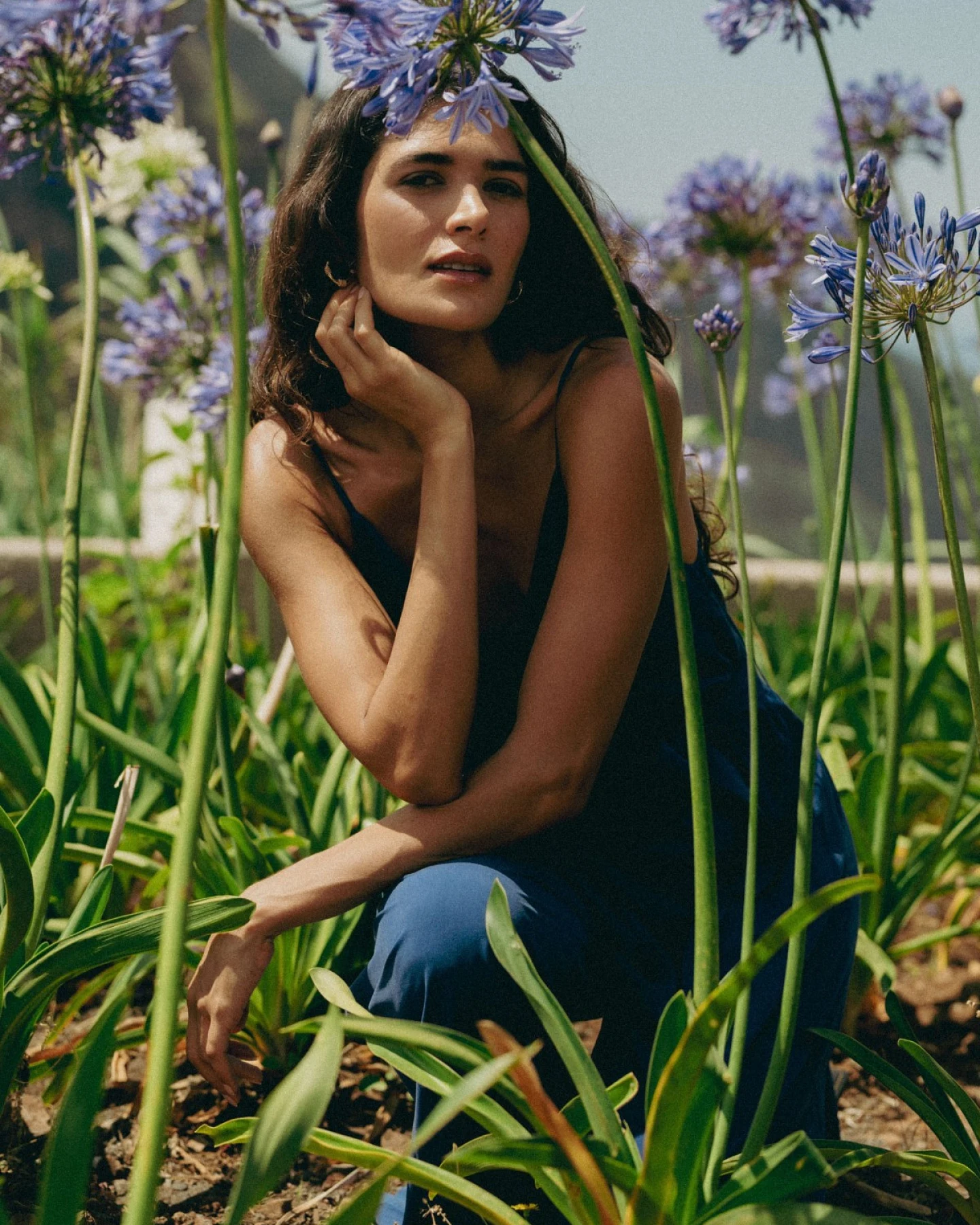 Jumpsuit Jozephine Blau – Ansicht 4