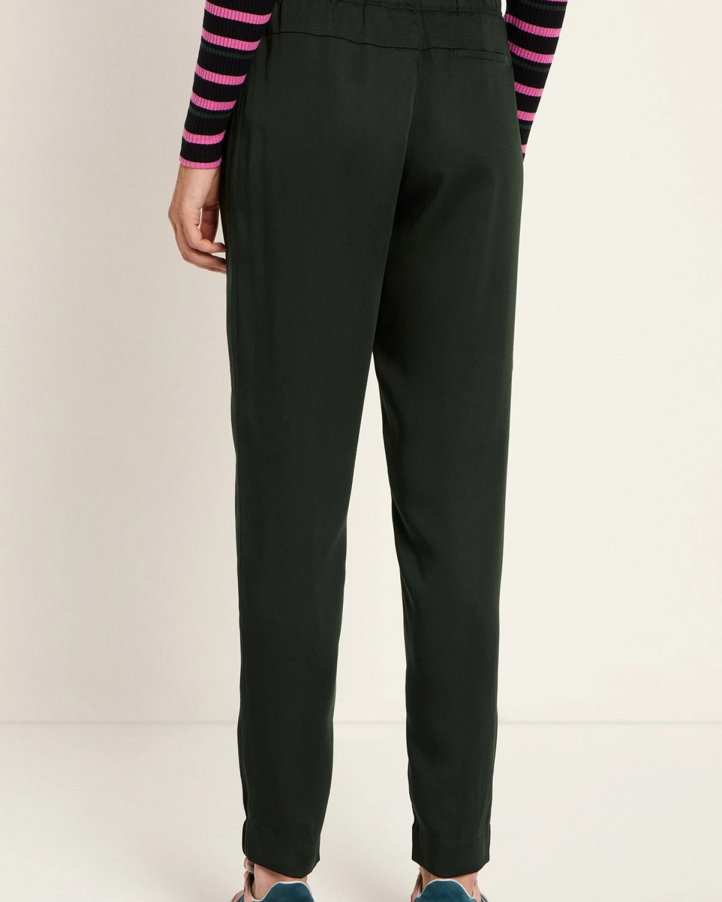 Hose Tencel Grün – Ansicht 3
