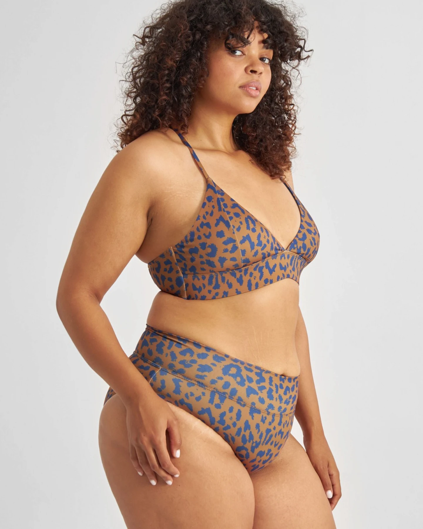 Bikini Bottom Slite Painted Leopard – Ansicht 3
